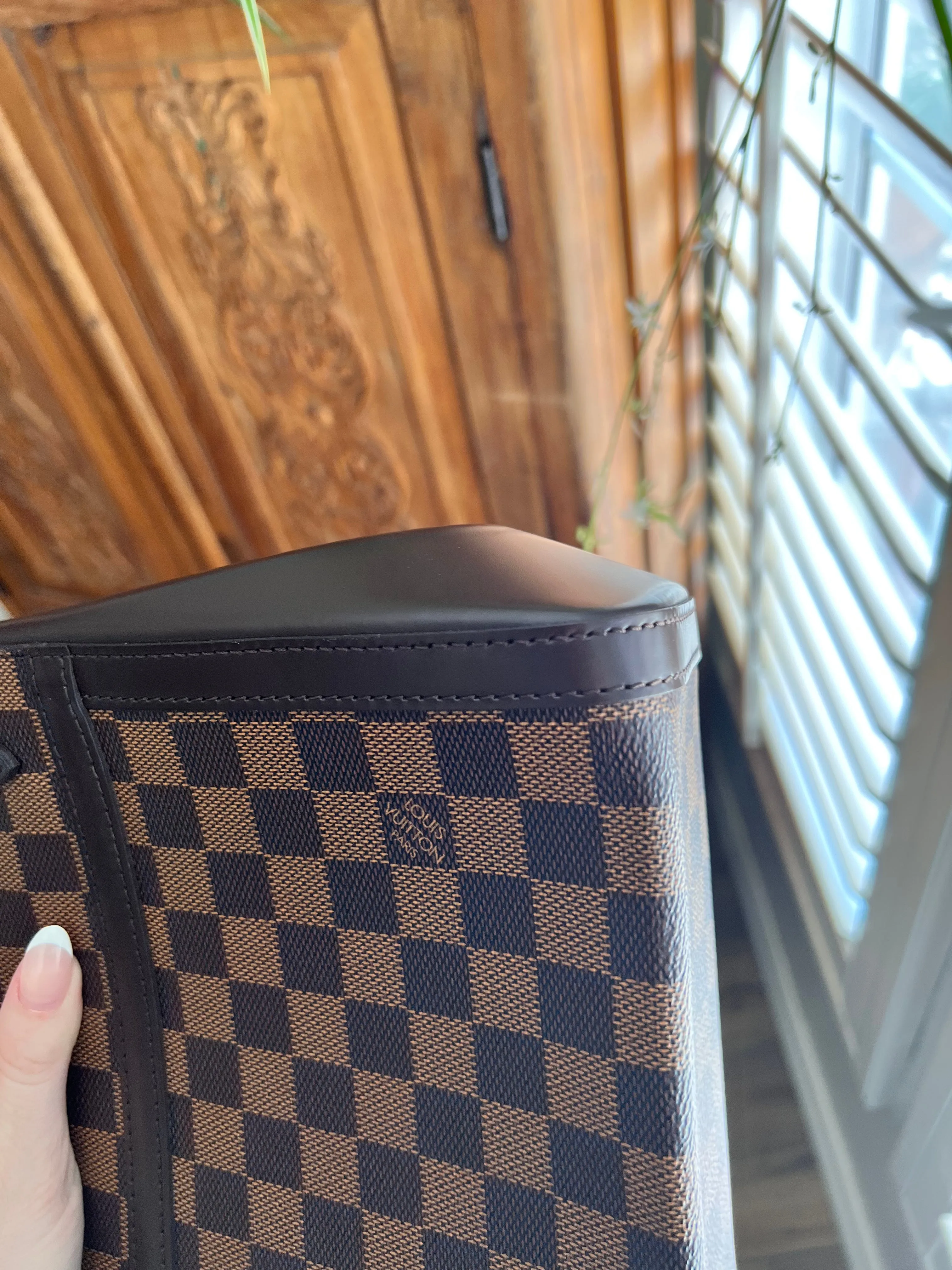 Louis Vuitton Damier Ebene Broadway  shoulder bag