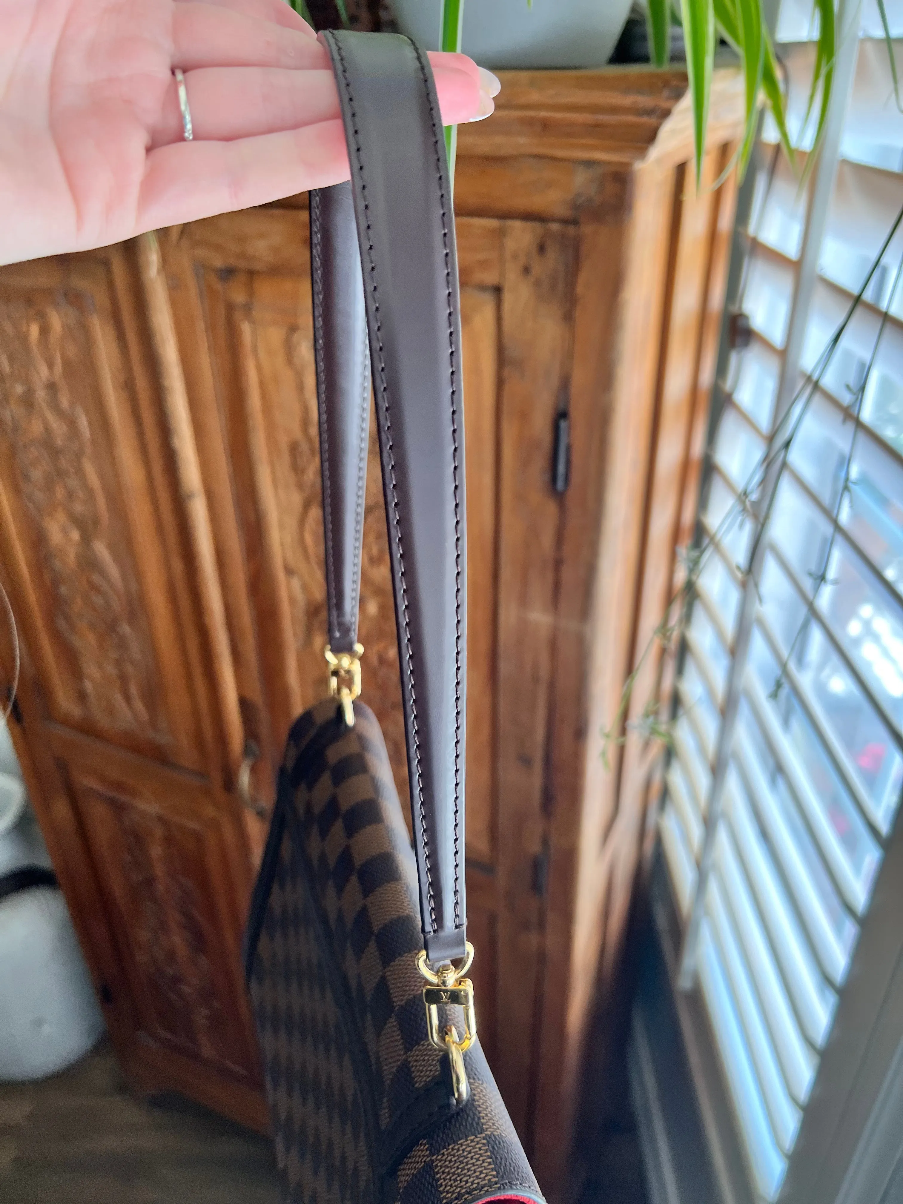 Louis Vuitton Damier Ebene Broadway  shoulder bag