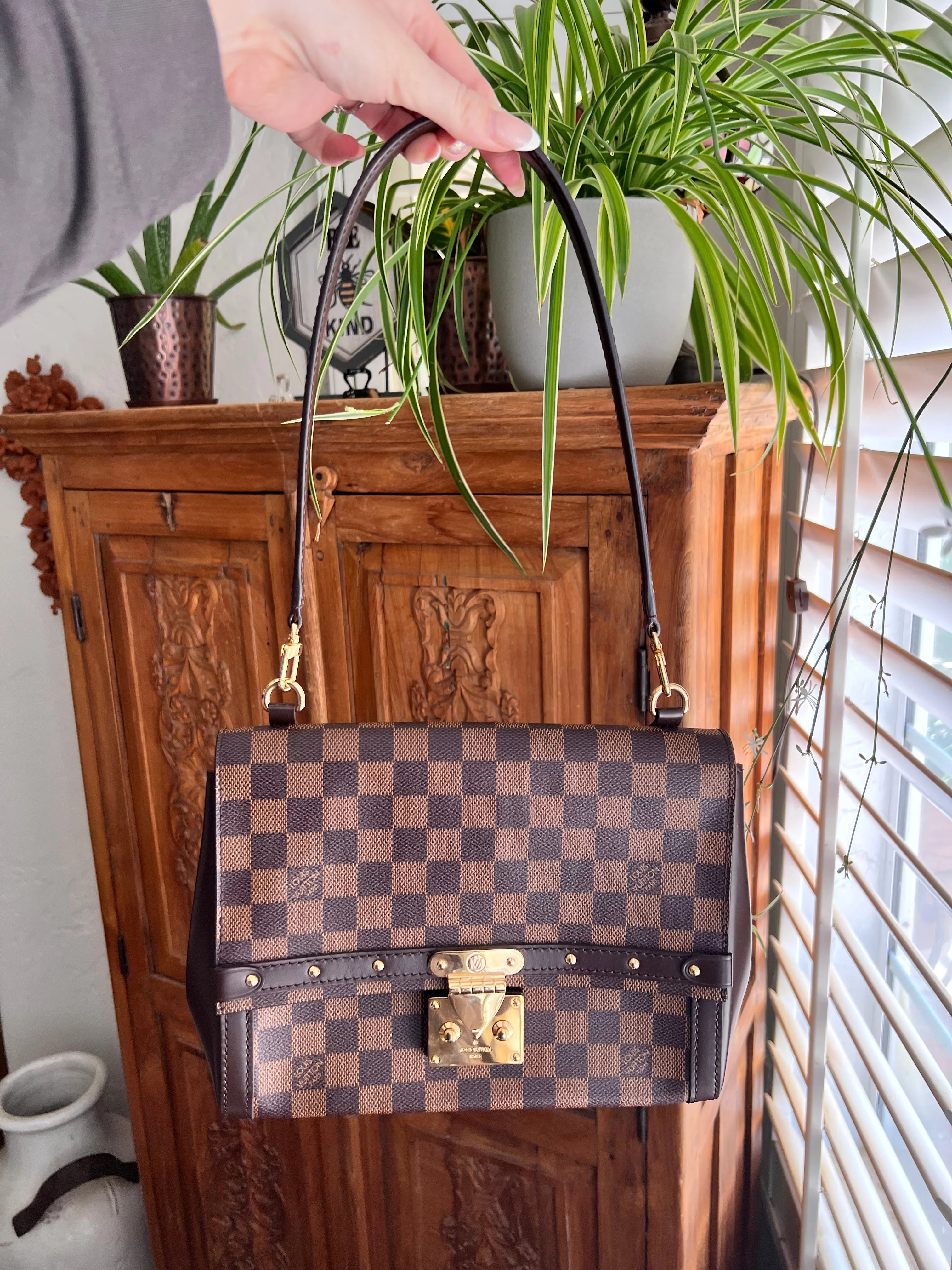 Louis Vuitton Damier Ebene Broadway  shoulder bag