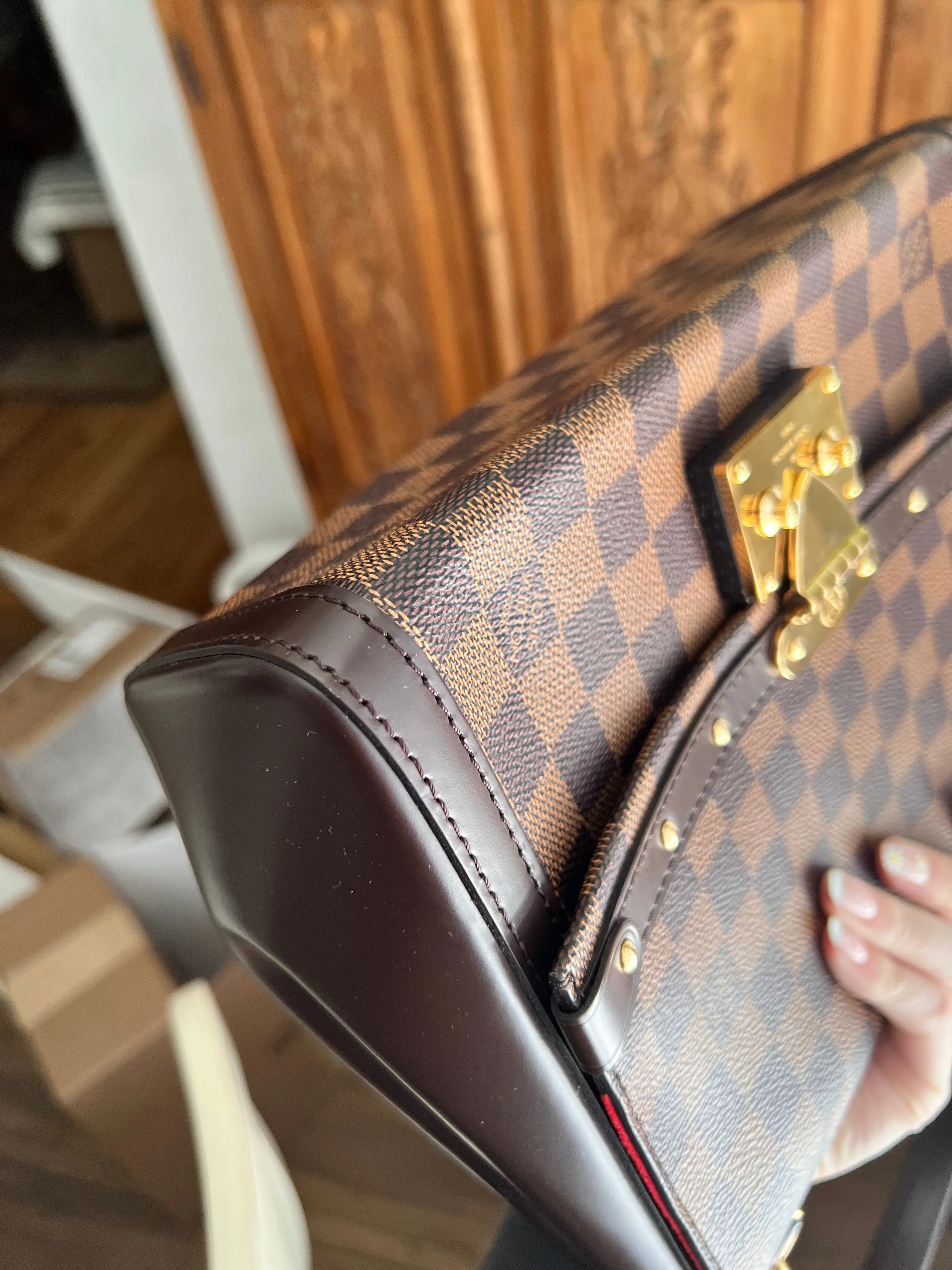 Louis Vuitton Damier Ebene Broadway  shoulder bag