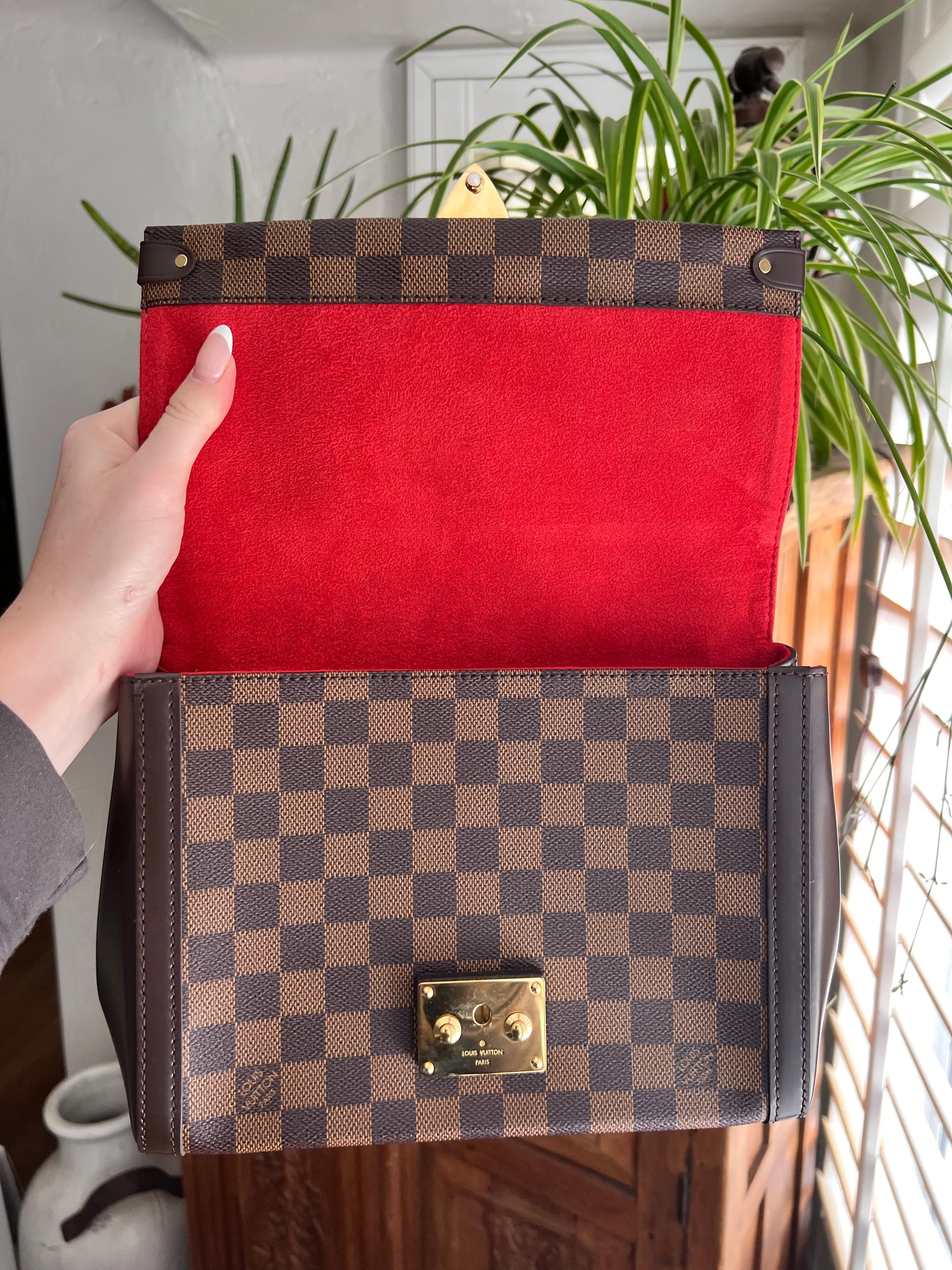 Louis Vuitton Damier Ebene Broadway  shoulder bag
