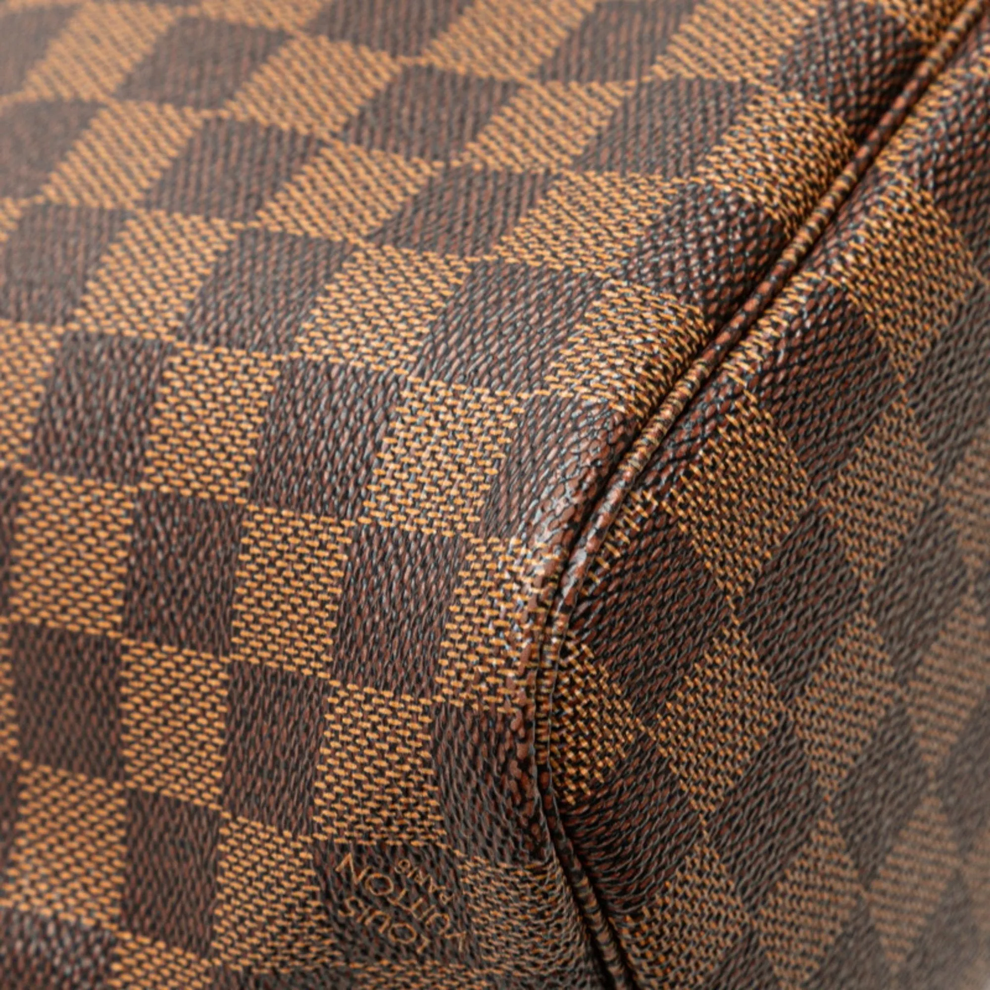 Louis Vuitton Damier Pvc Leather Handbag Tote Bag (Pre-Owned)