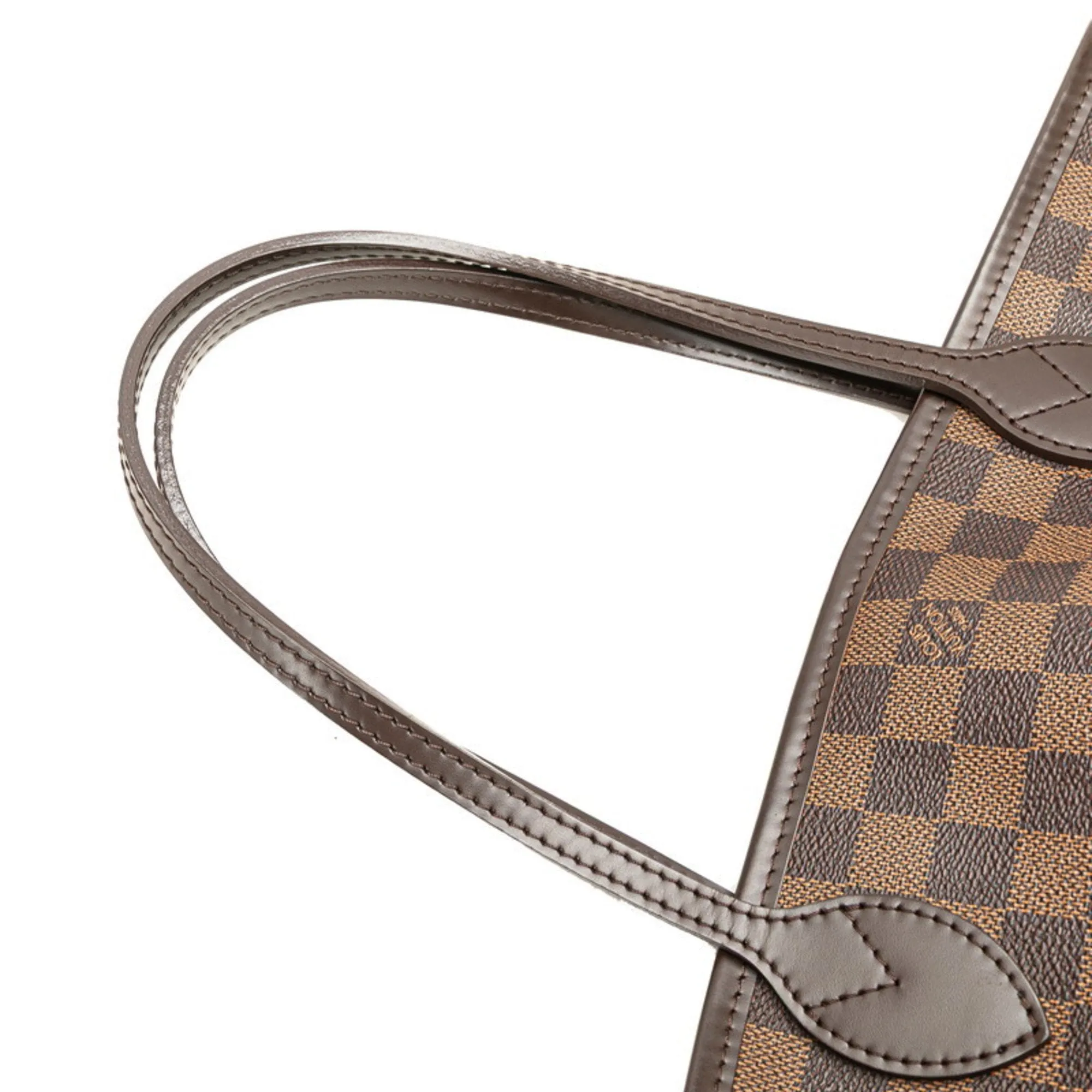 Louis Vuitton Damier Pvc Leather Handbag Tote Bag (Pre-Owned)