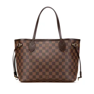 Louis Vuitton Damier Pvc Leather Handbag Tote Bag (Pre-Owned)