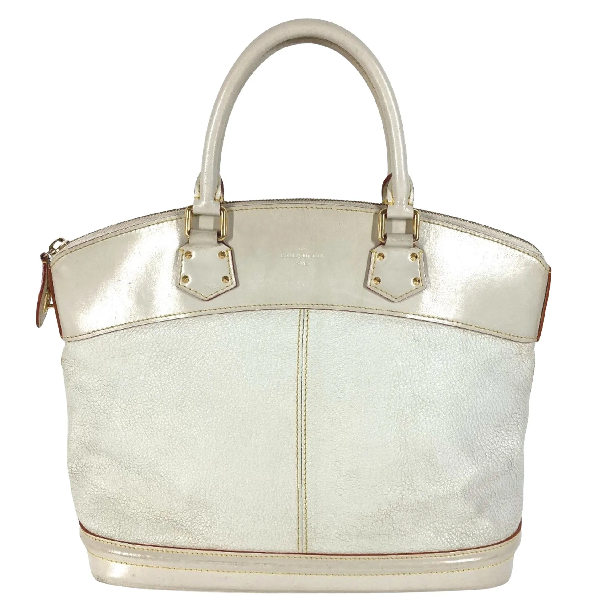 Louis Vuitton Lockit Leather Tote Bag (Pre-Owned)