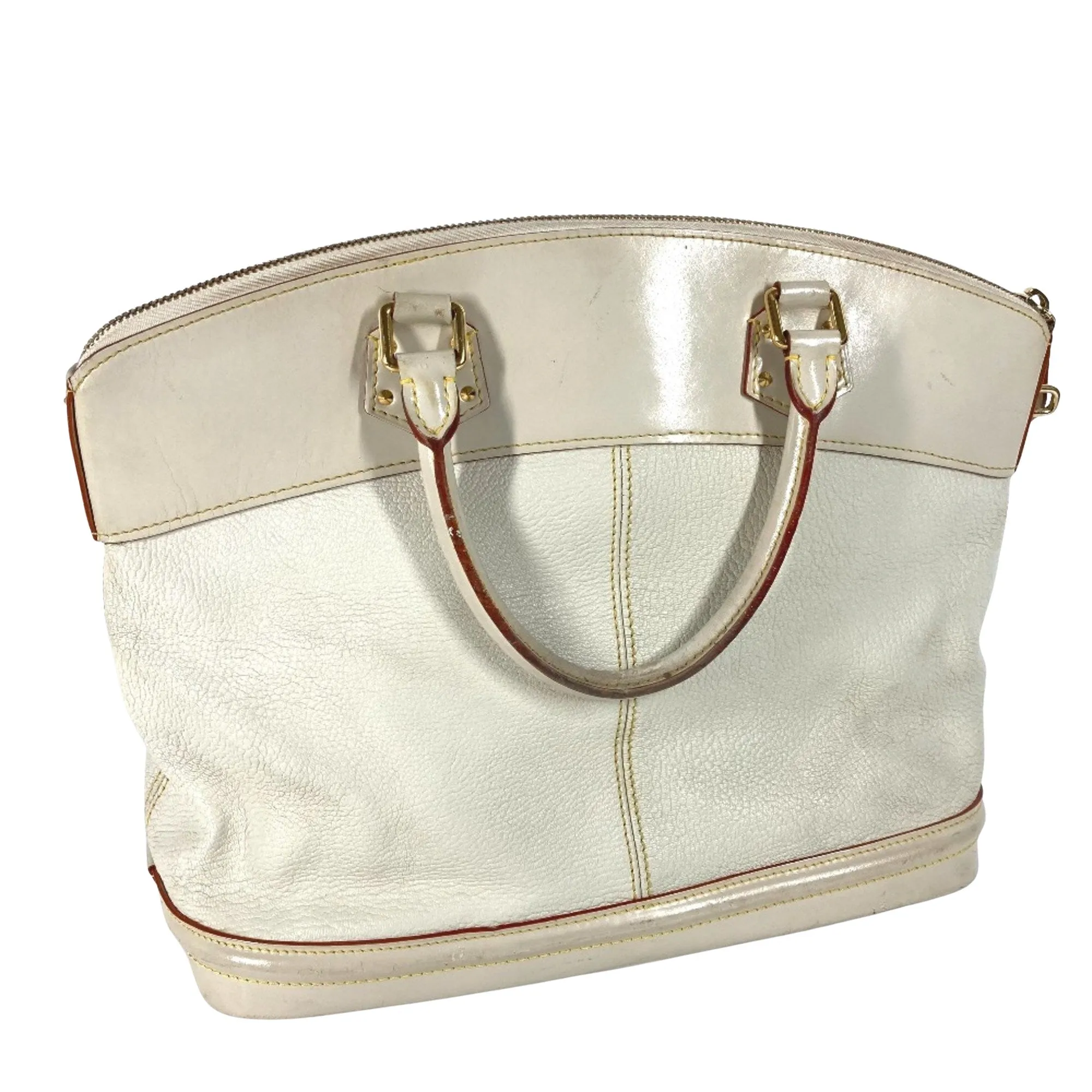 Louis Vuitton Lockit Leather Tote Bag (Pre-Owned)