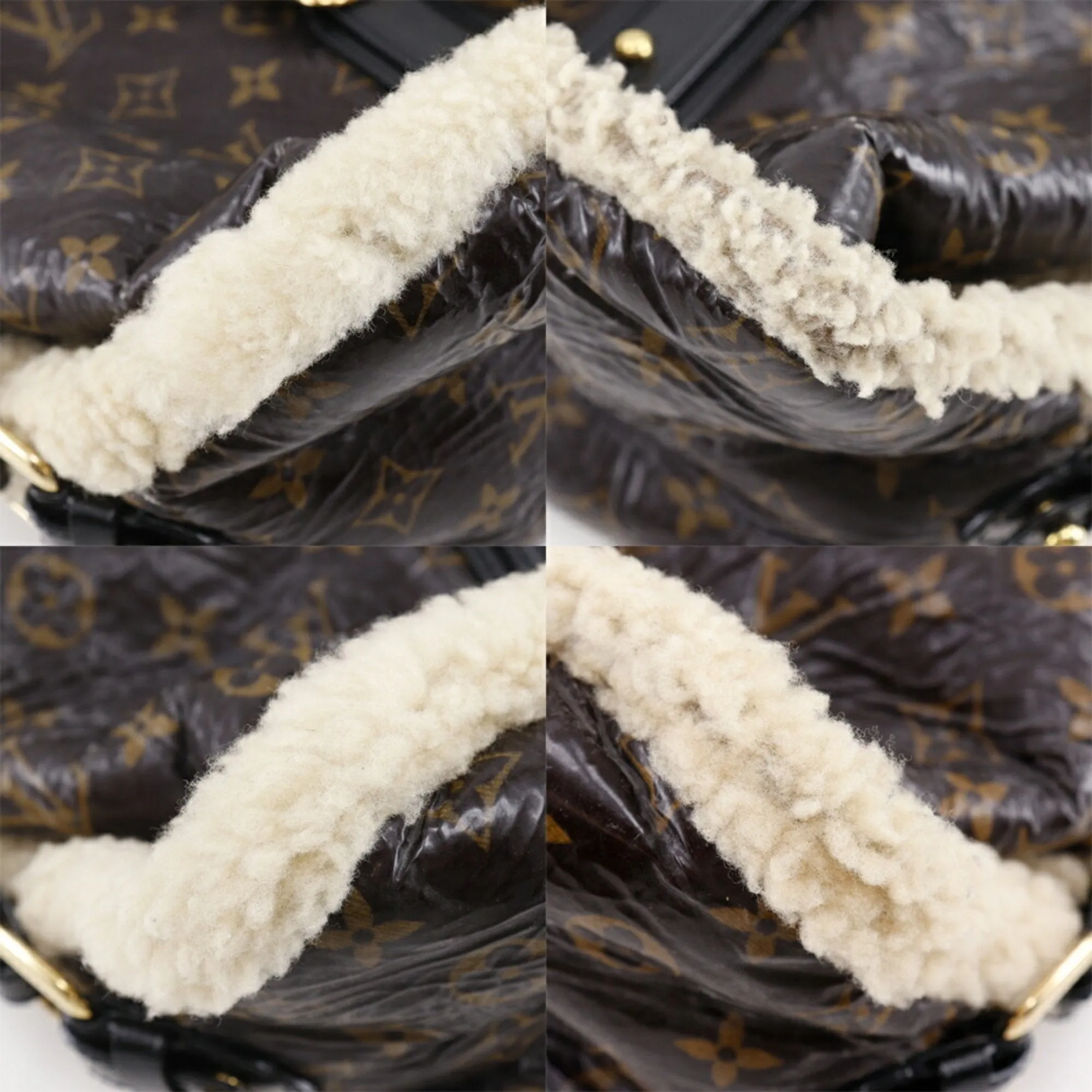 Louis Vuitton Marron Patent Leather Leather Tote Bag (Pre-Owned)