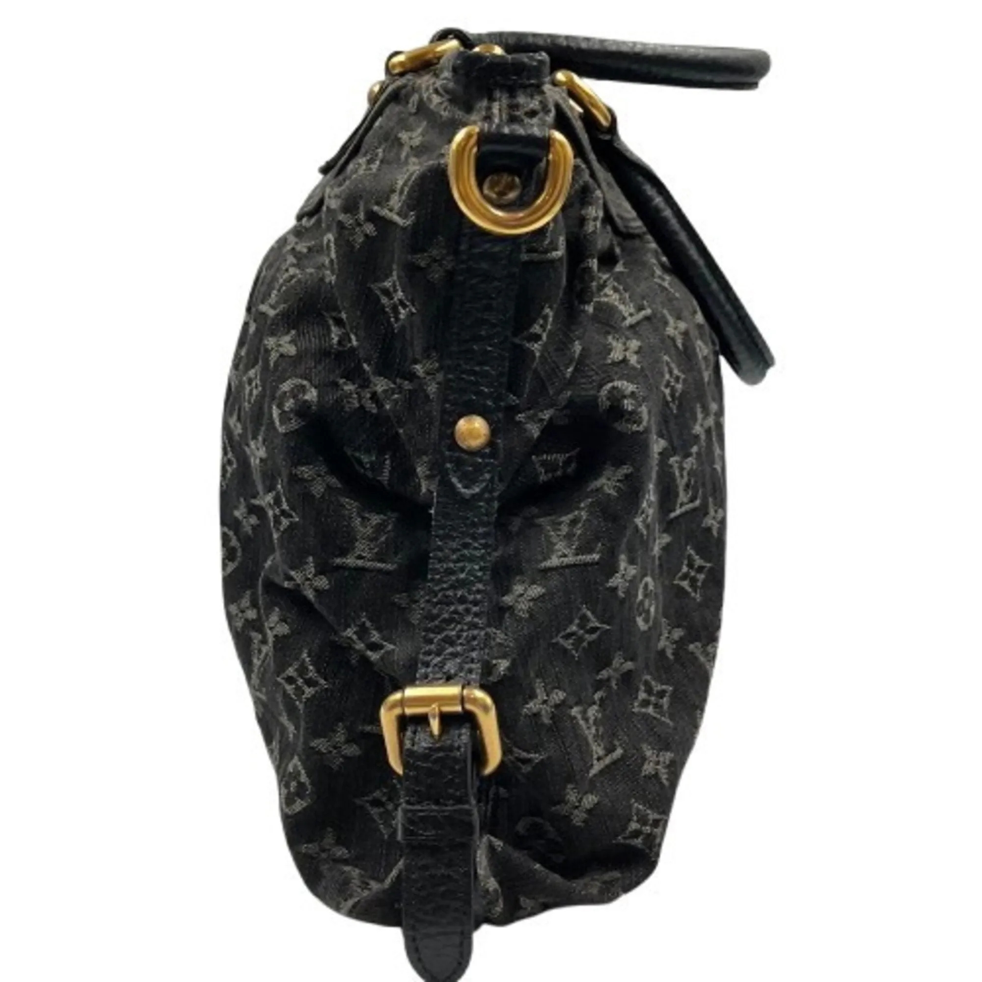 Louis Vuitton Monogram blue Handbag Tote Bag (Pre-Owned)