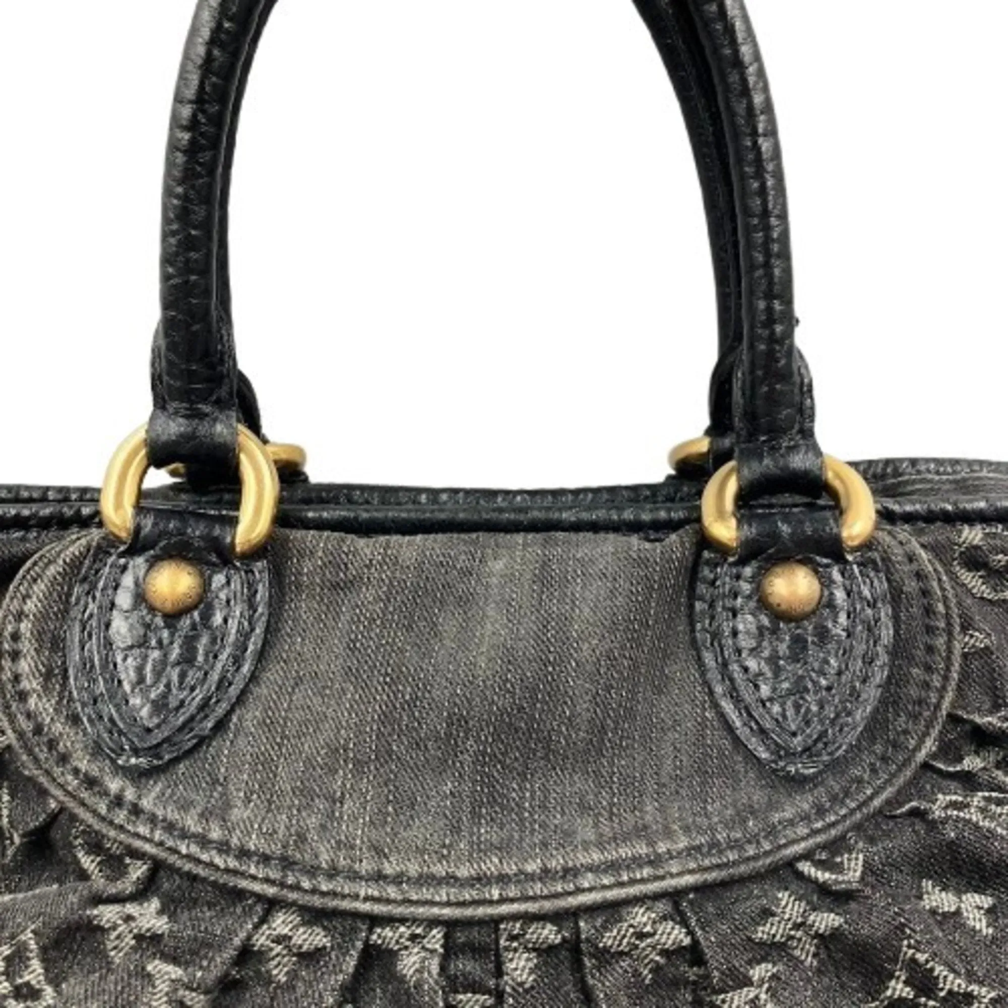 Louis Vuitton Monogram blue Handbag Tote Bag (Pre-Owned)