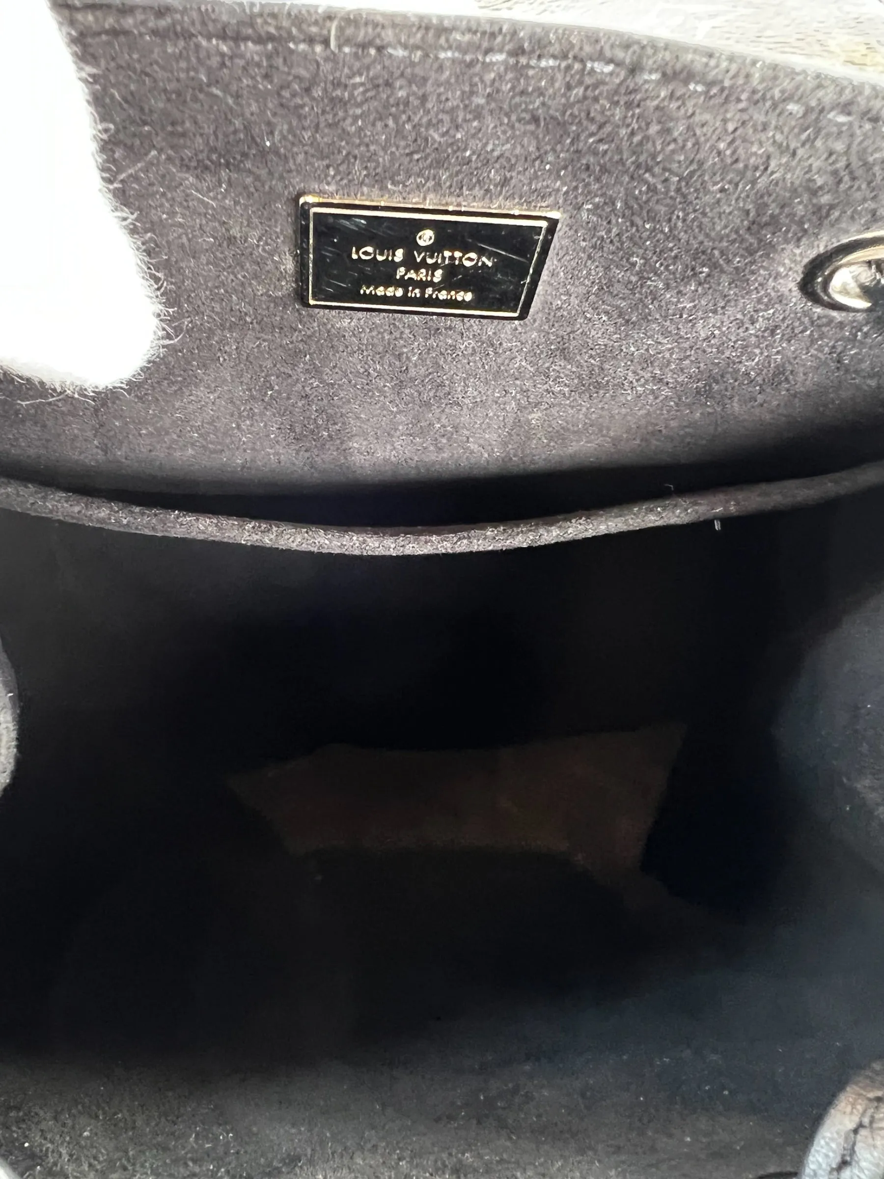 Louis Vuitton Monogram Canvas & Black Patent Leather Hot Springs Backpack