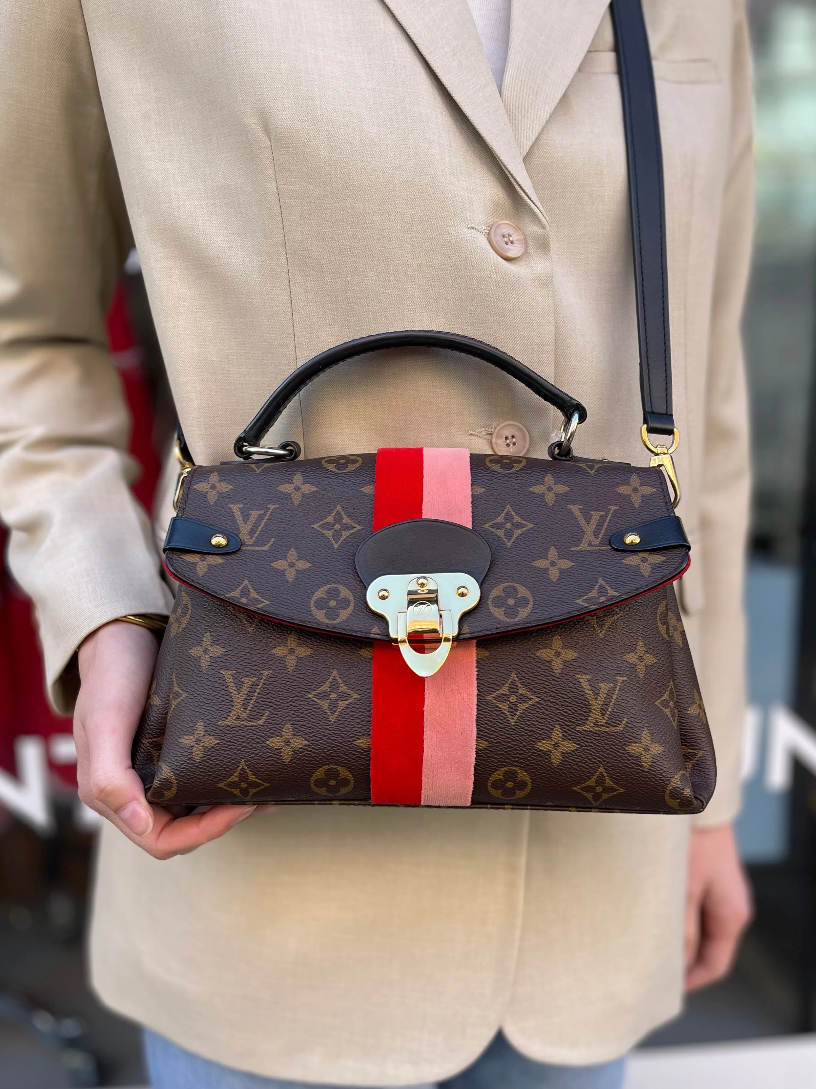 Louis Vuitton Monogram Canvas Georges BB Crossbody