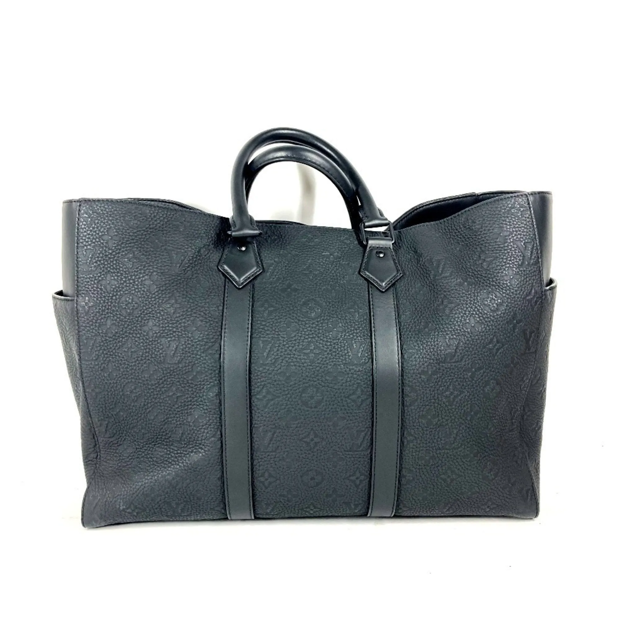 Louis Vuitton Monogram Noir Monogram Shoulder Bag Tote Bag (Pre-Owned)