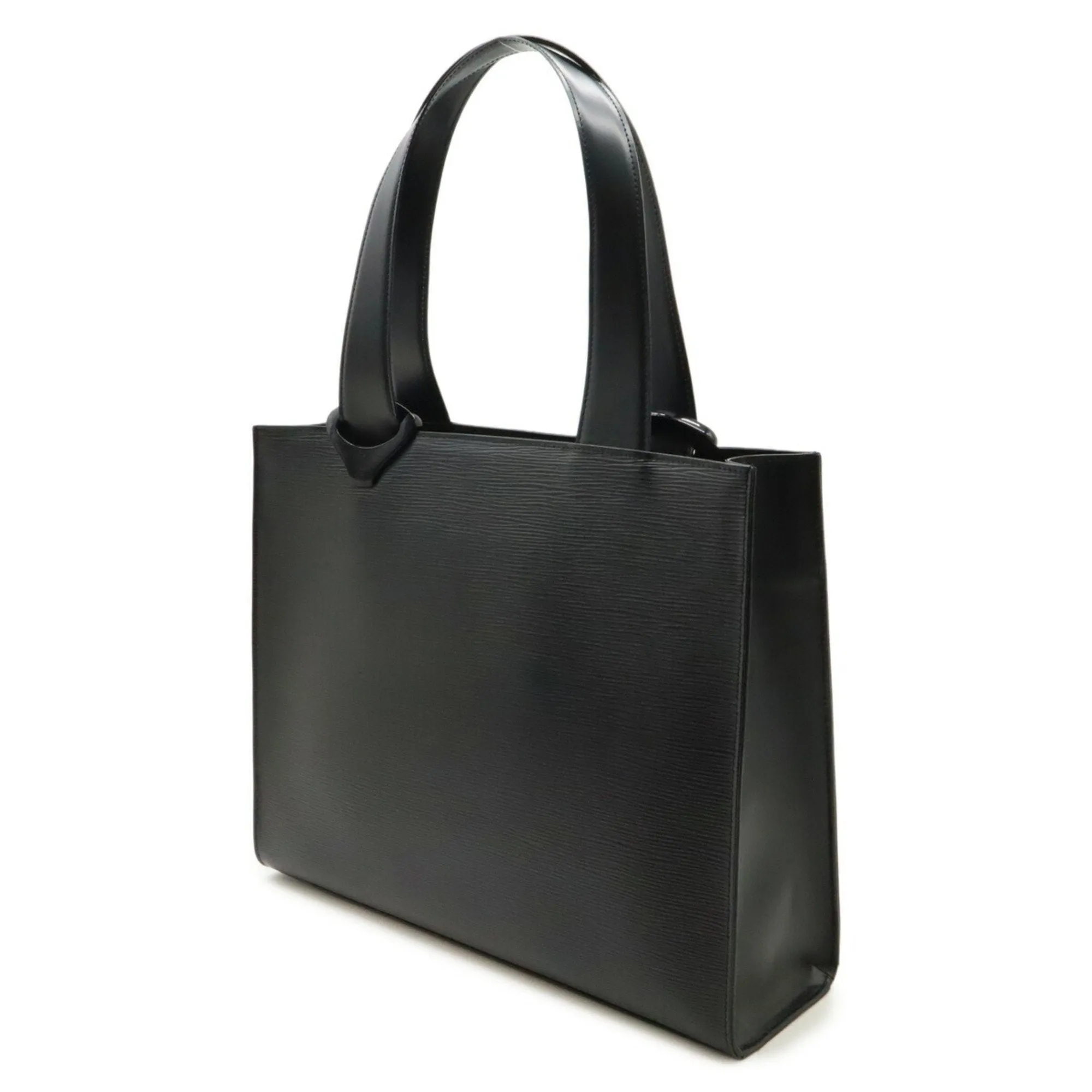 Louis Vuitton Noir Epi Leather Shoulder Bag Tote Bag (Pre-Owned)