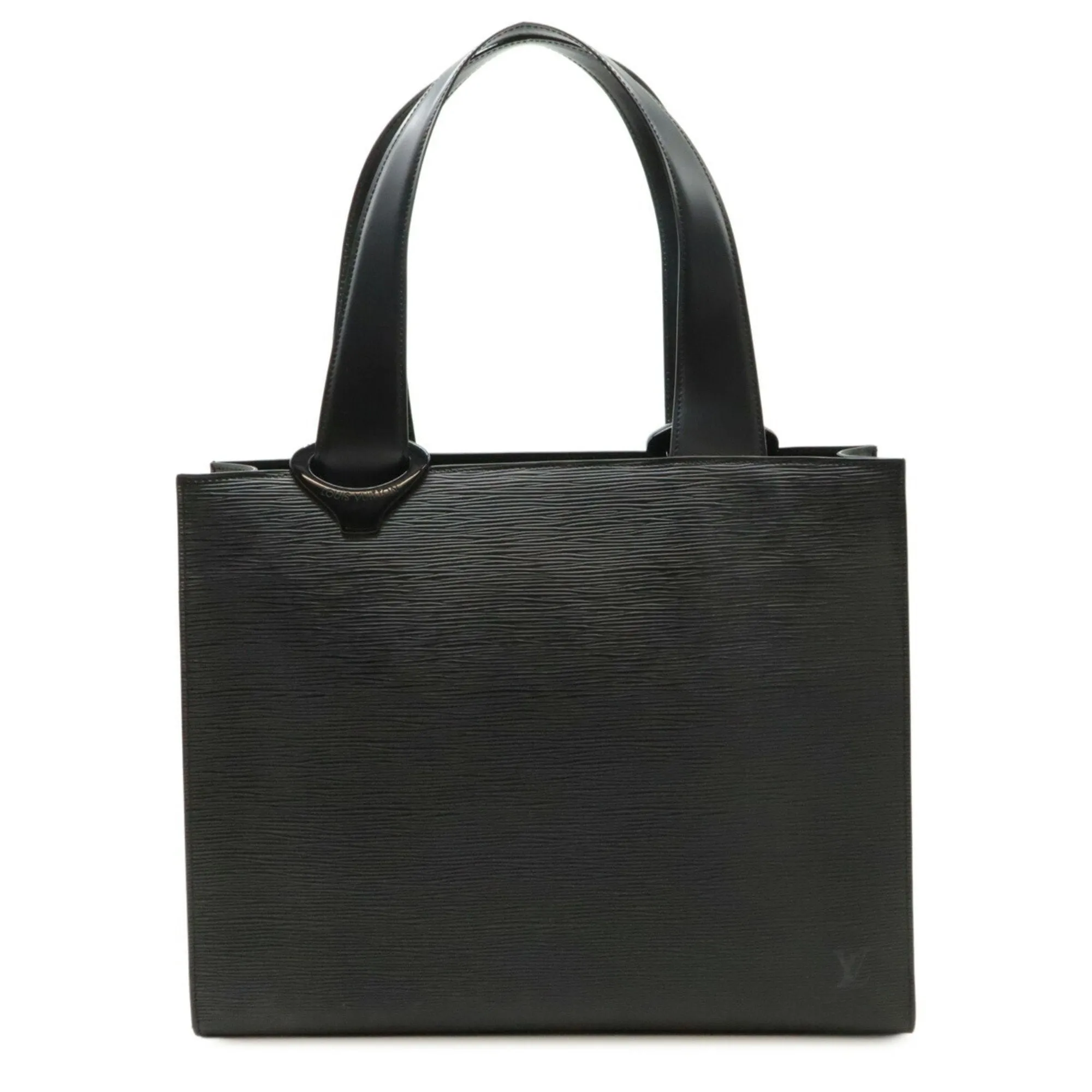 Louis Vuitton Noir Epi Leather Shoulder Bag Tote Bag (Pre-Owned)