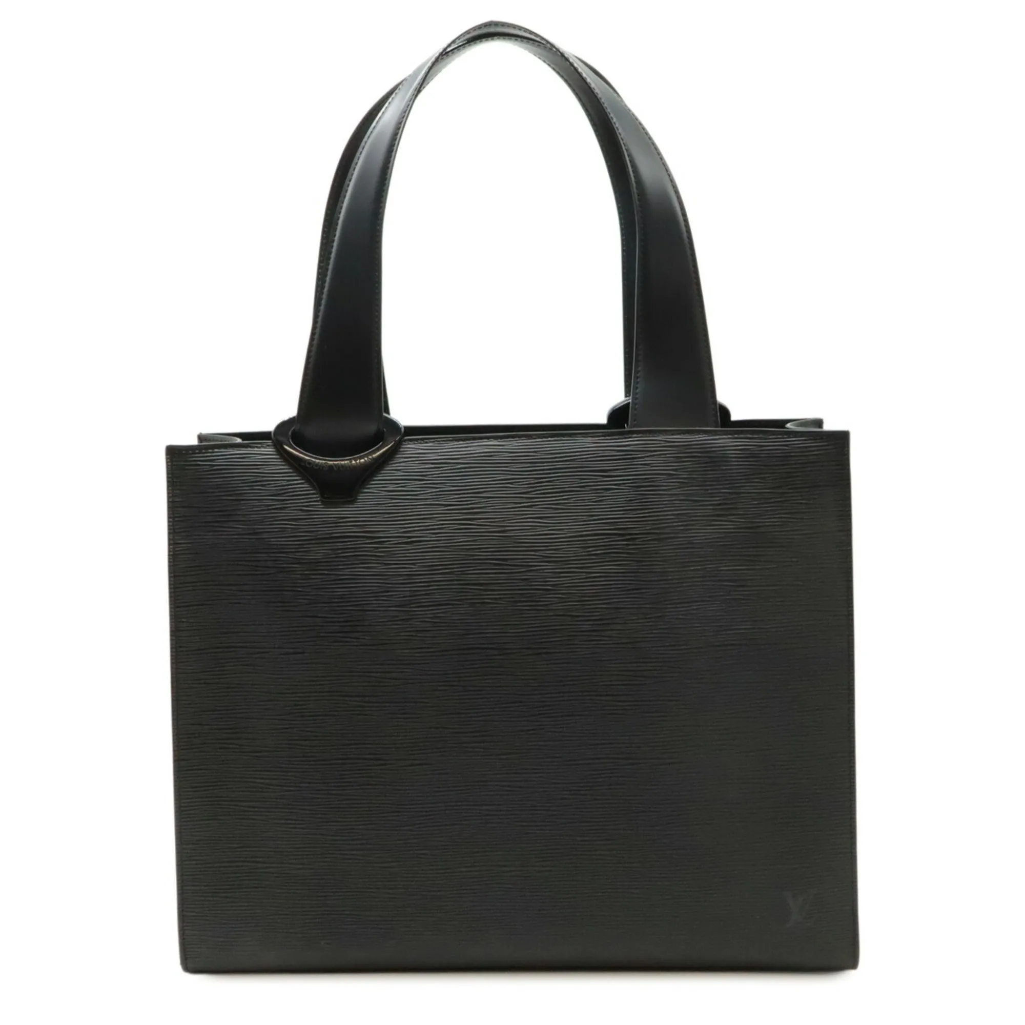 Louis Vuitton Noir Epi Leather Shoulder Bag Tote Bag (Pre-Owned)