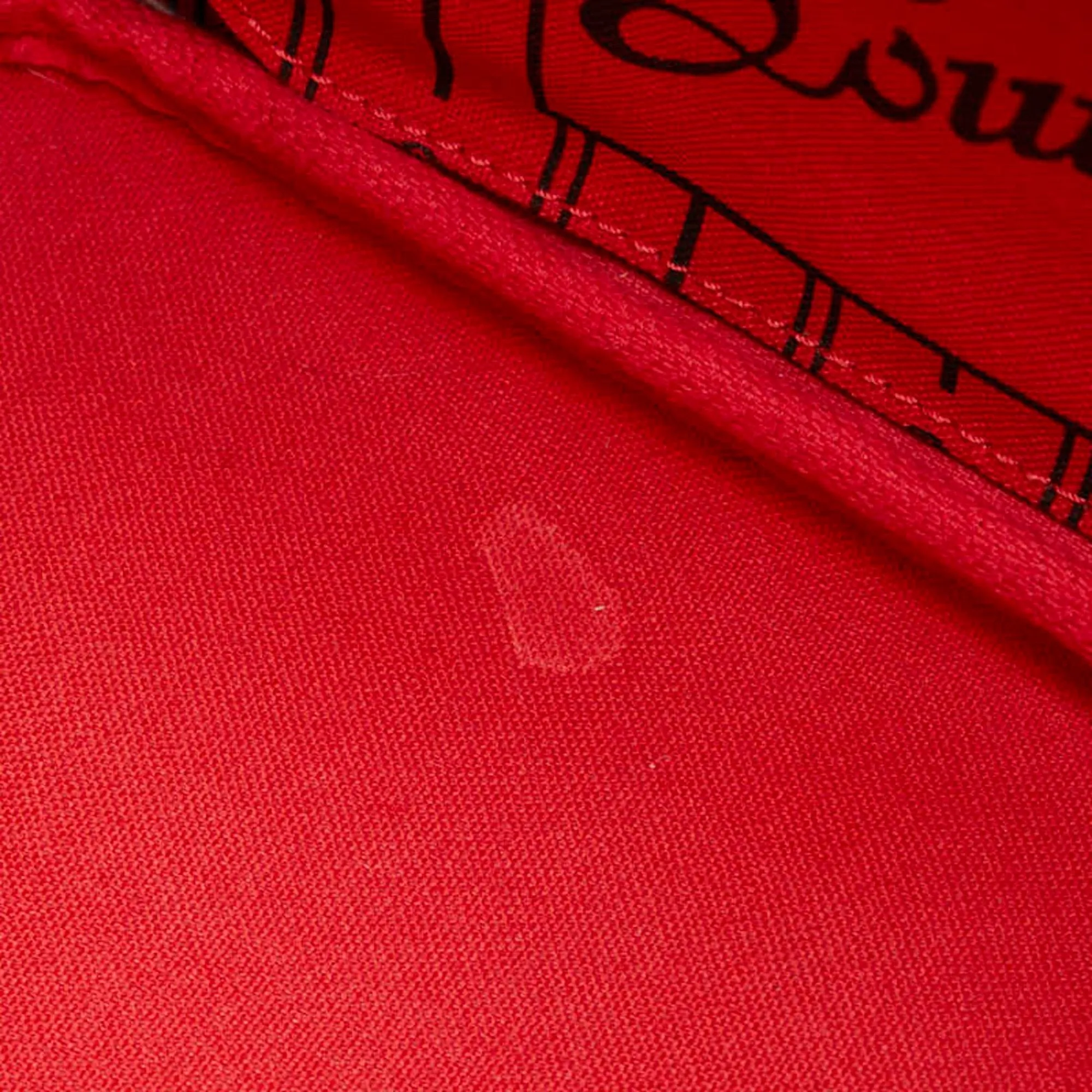 Louis Vuitton Pvc Leather Handbag Tote Bag (Pre-Owned)