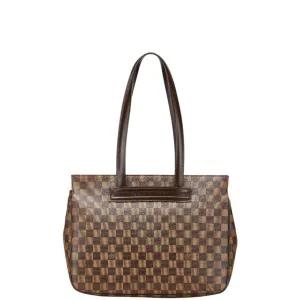 Louis Vuitton Pvc Leather Handbag Tote Bag (Pre-Owned)