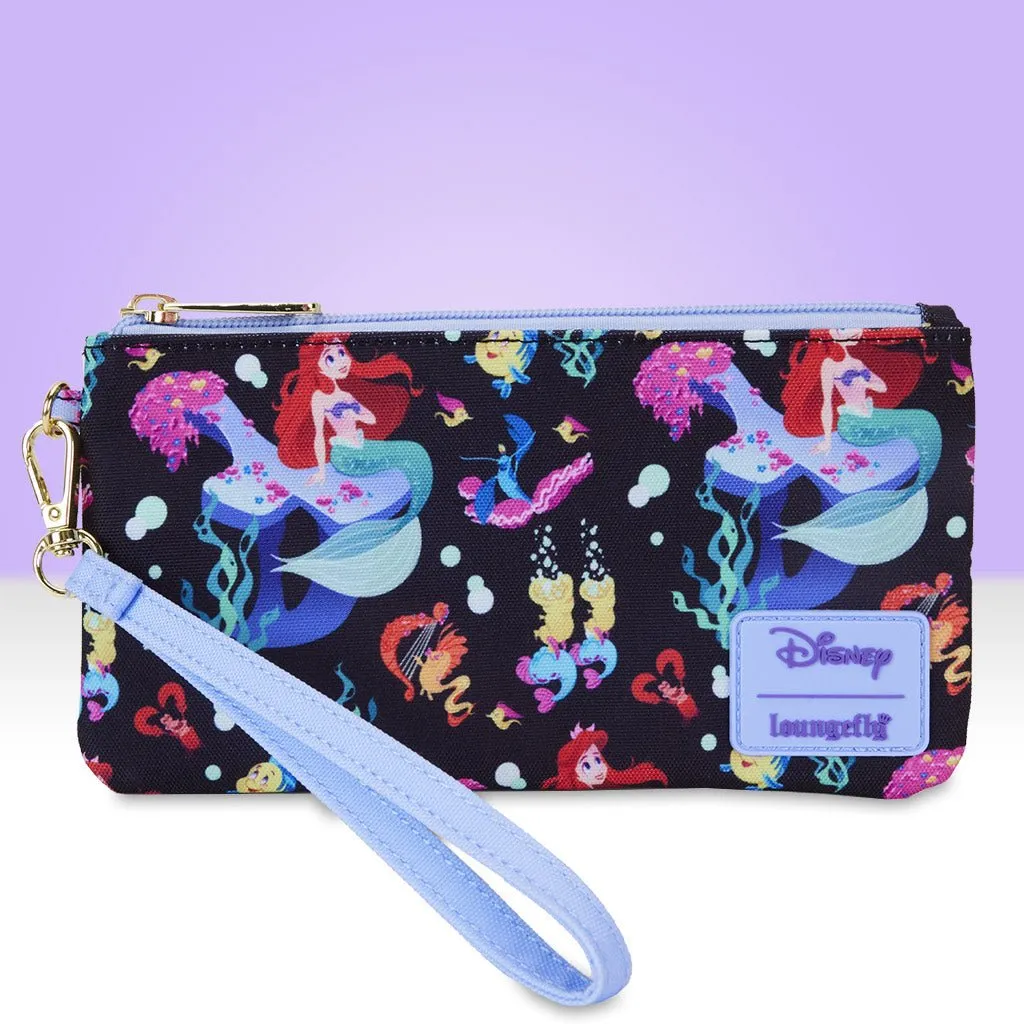 Loungefly x Disney The Little Mermaid Life is The Bubbles Wristlet Wallet