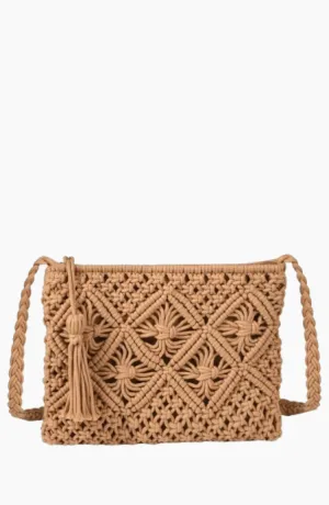 Macrame Crossbody Bag