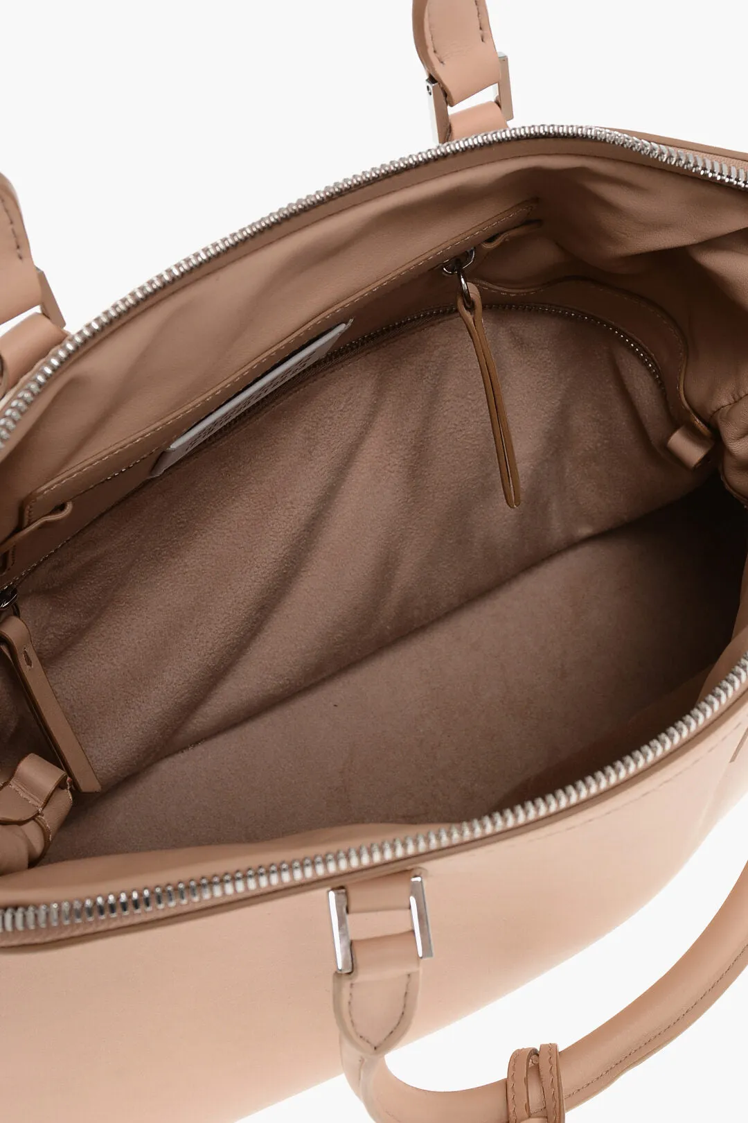 Maison Margiela Mm11 Leather 5Ac Tote Bag With Removable Shoulder Strap