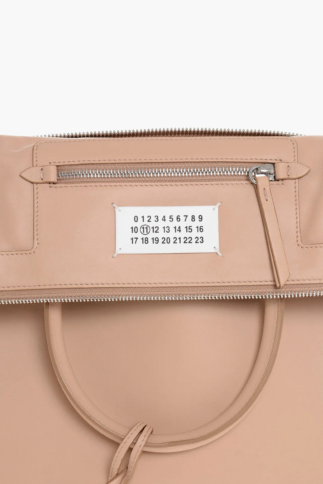 Maison Margiela Mm11 Leather 5Ac Tote Bag With Removable Shoulder Strap