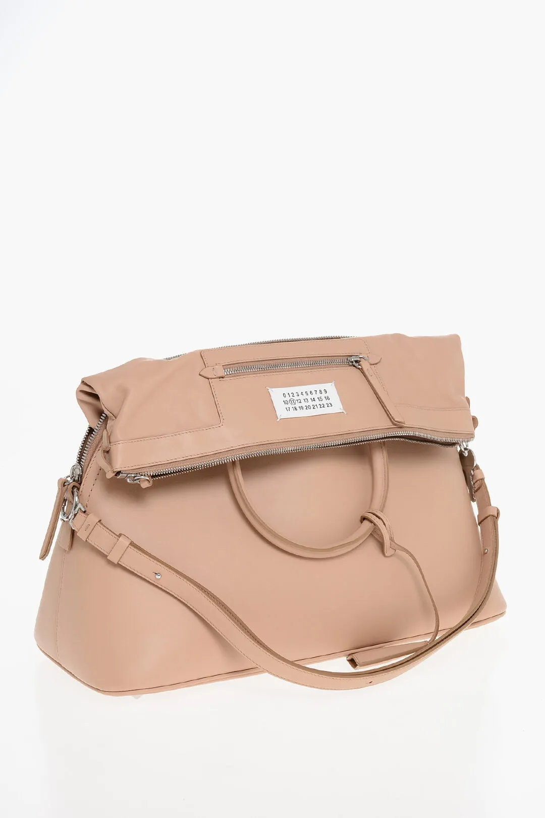 Maison Margiela Mm11 Leather 5Ac Tote Bag With Removable Shoulder Strap