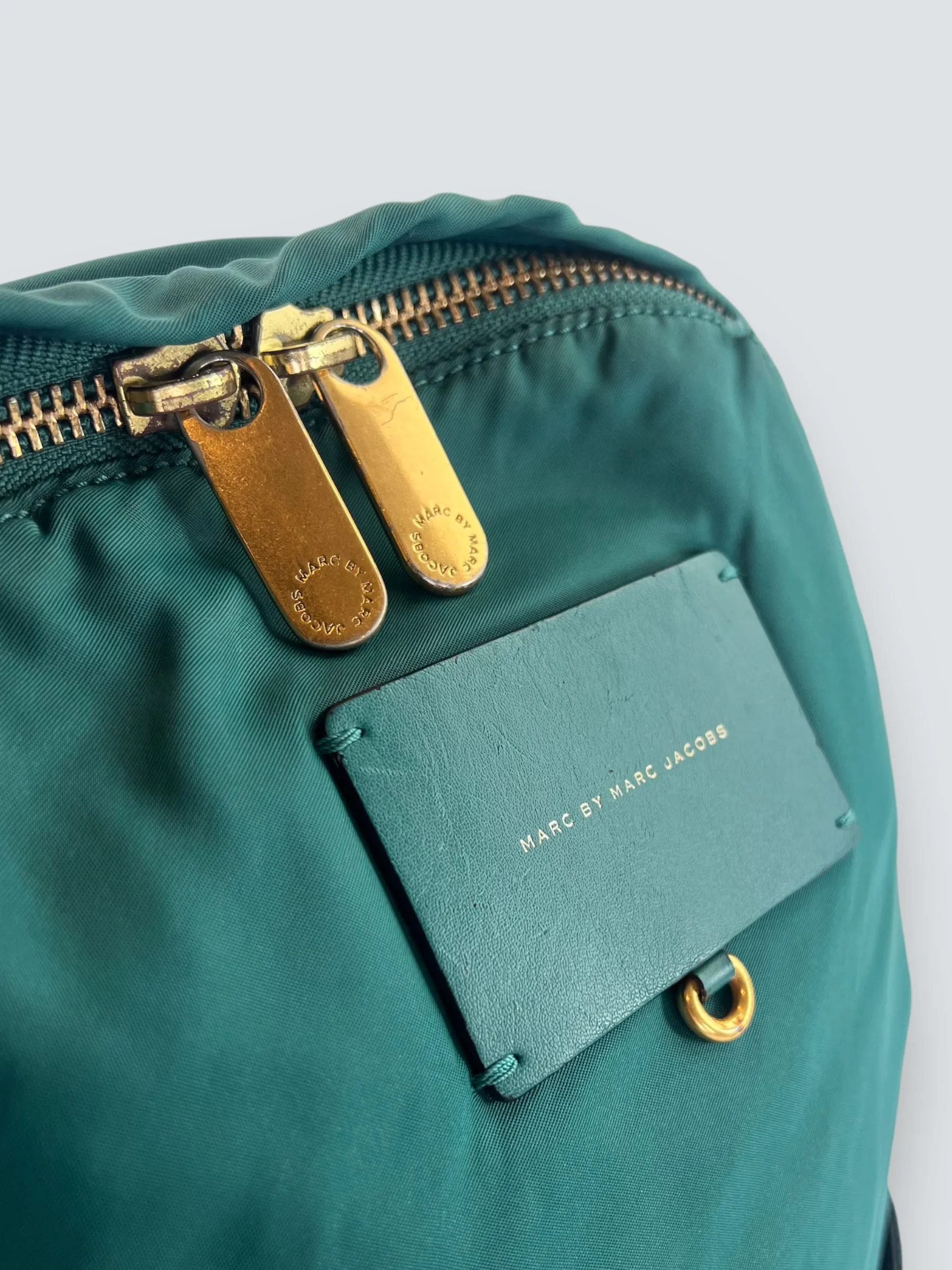 Marc Jacobs Green Nylon Backpack