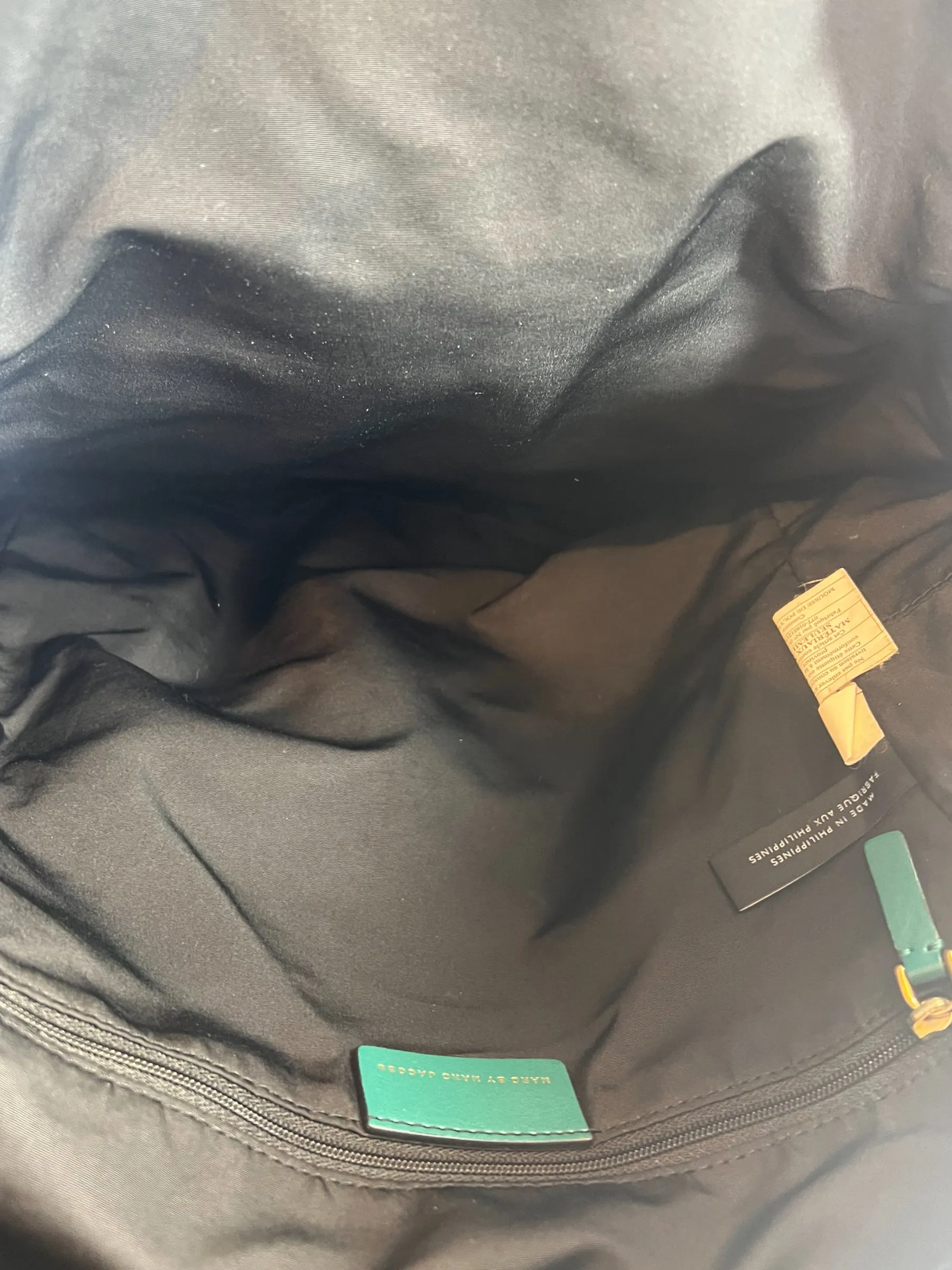 Marc Jacobs Green Nylon Backpack