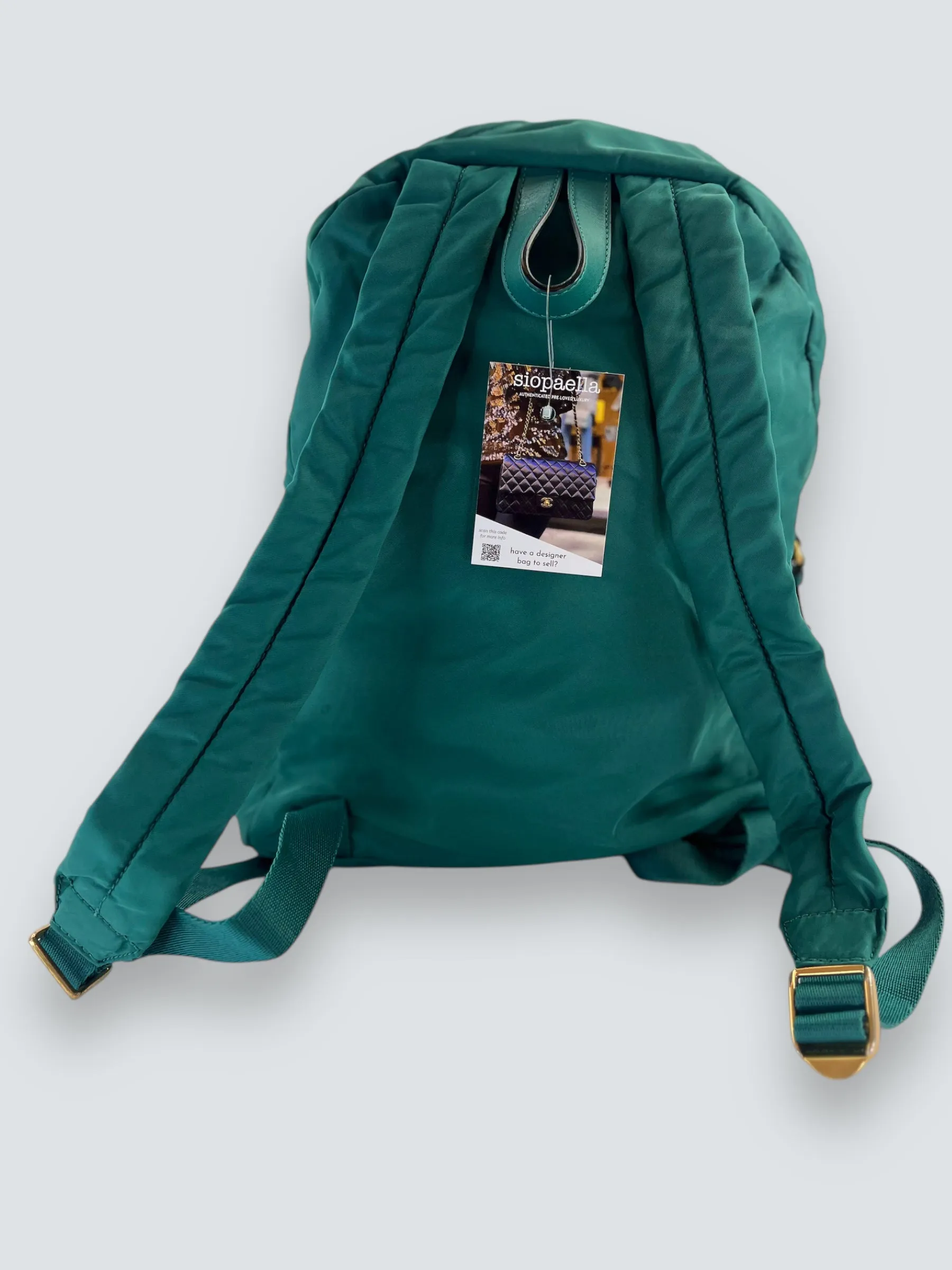 Marc Jacobs Green Nylon Backpack