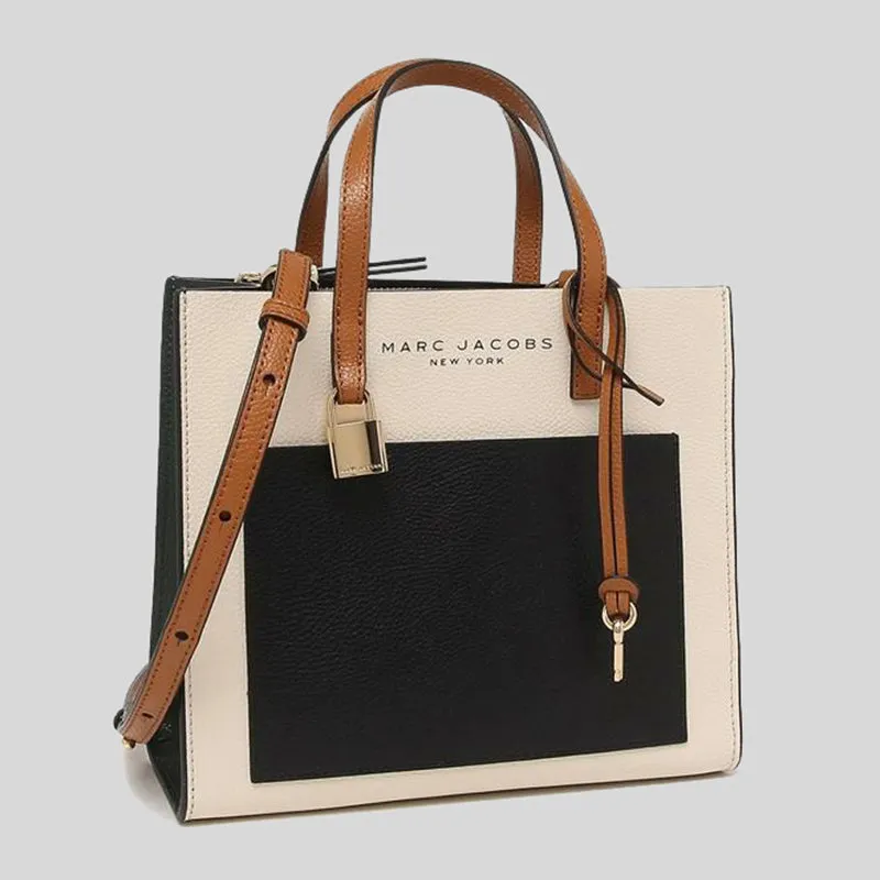 Marc Jacobs Mini Grind Satchel Tote Bag M0016132 Sandshell Multi