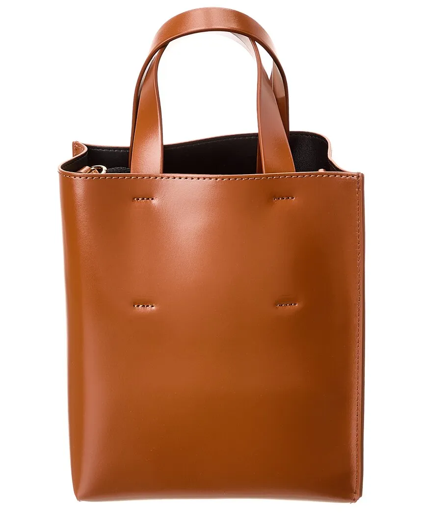 Marni Museo Mini Leather Tote