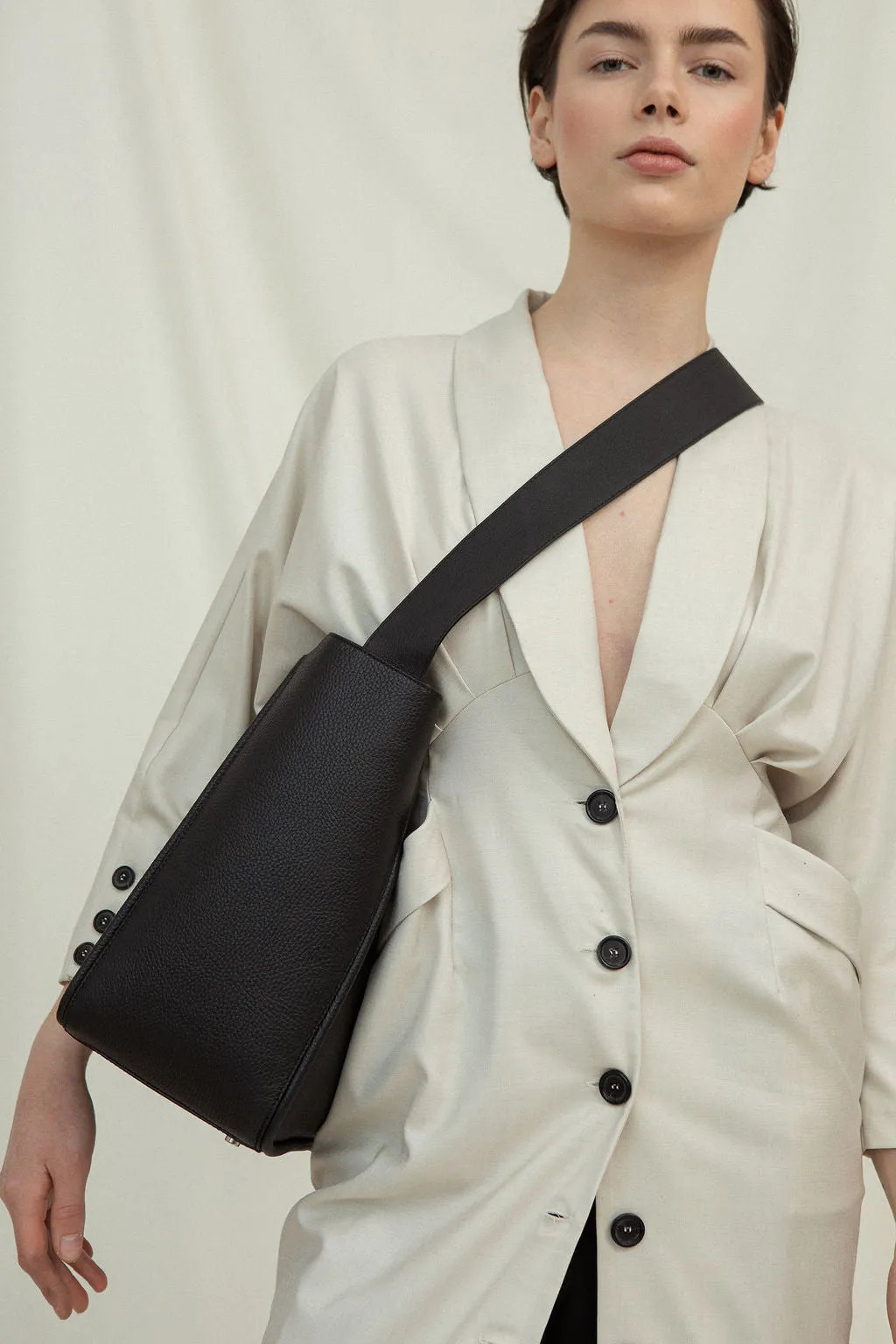 MASAGO Forest Green Suede Tote bag