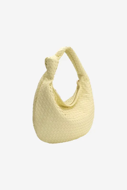 Melie Bianco Lemonade Brigitte Large Satchel