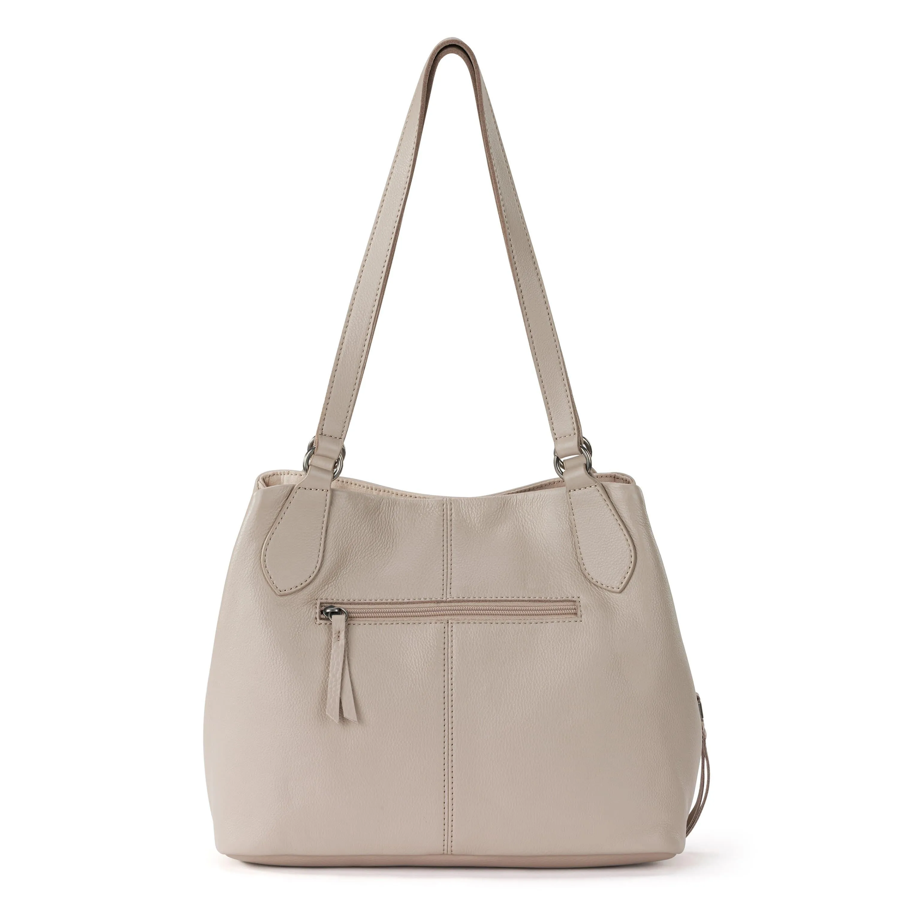 Melrose Satchel - Leather - Sand