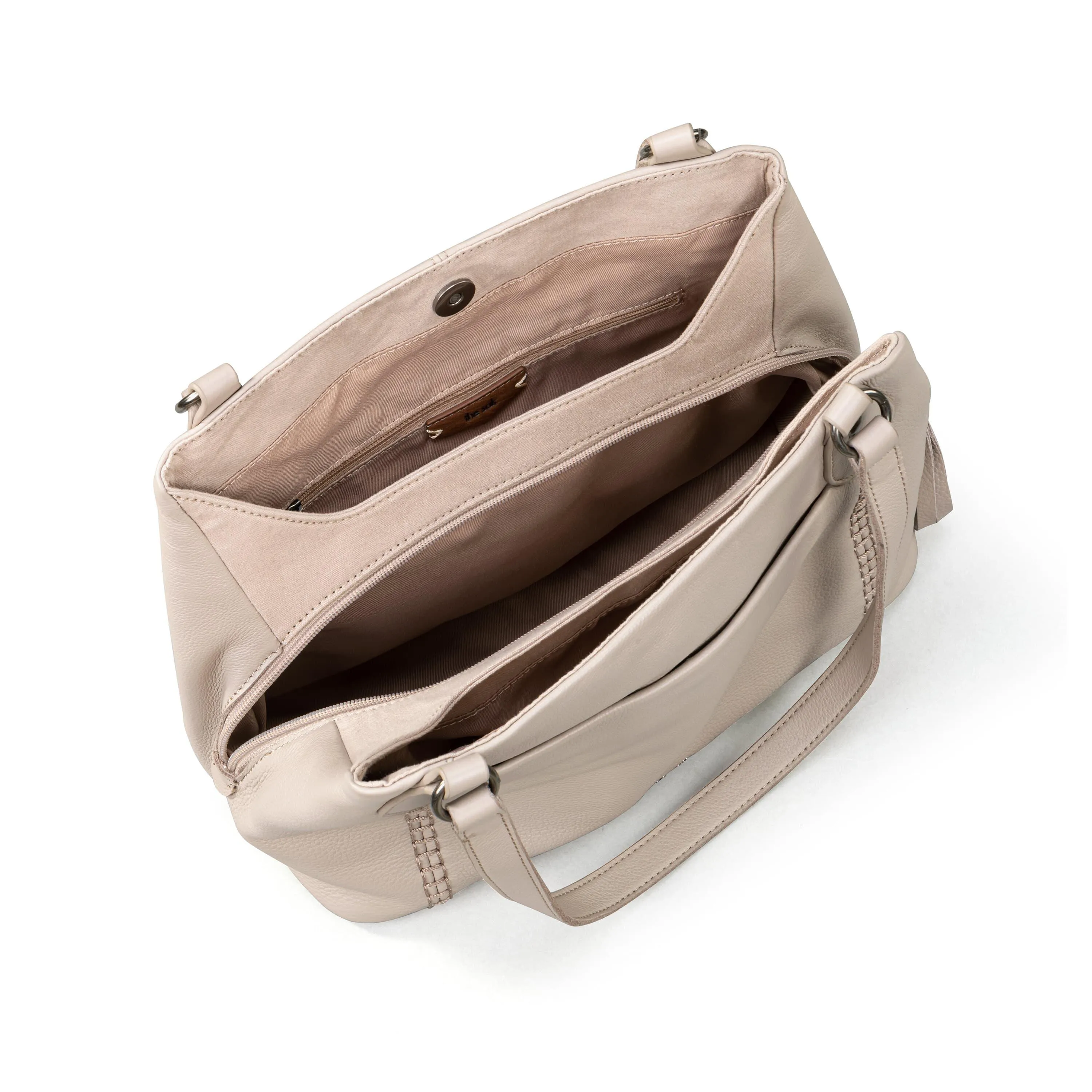 Melrose Satchel - Leather - Sand