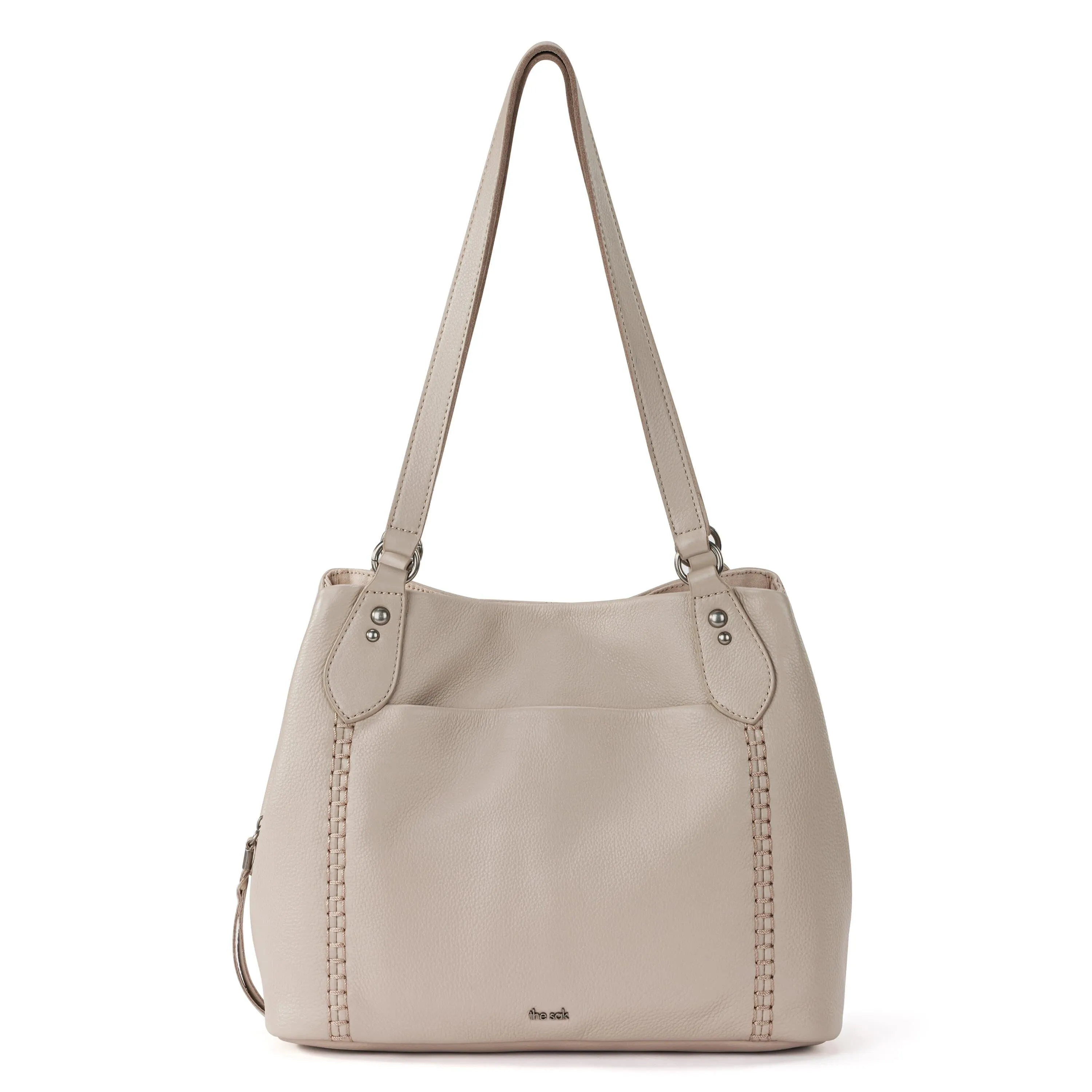 Melrose Satchel - Leather - Sand