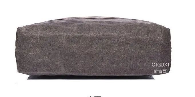 Mens Waxed Canvas Tote Bag Canvas Shopper Bags Canvas Shoulder Bags for Men