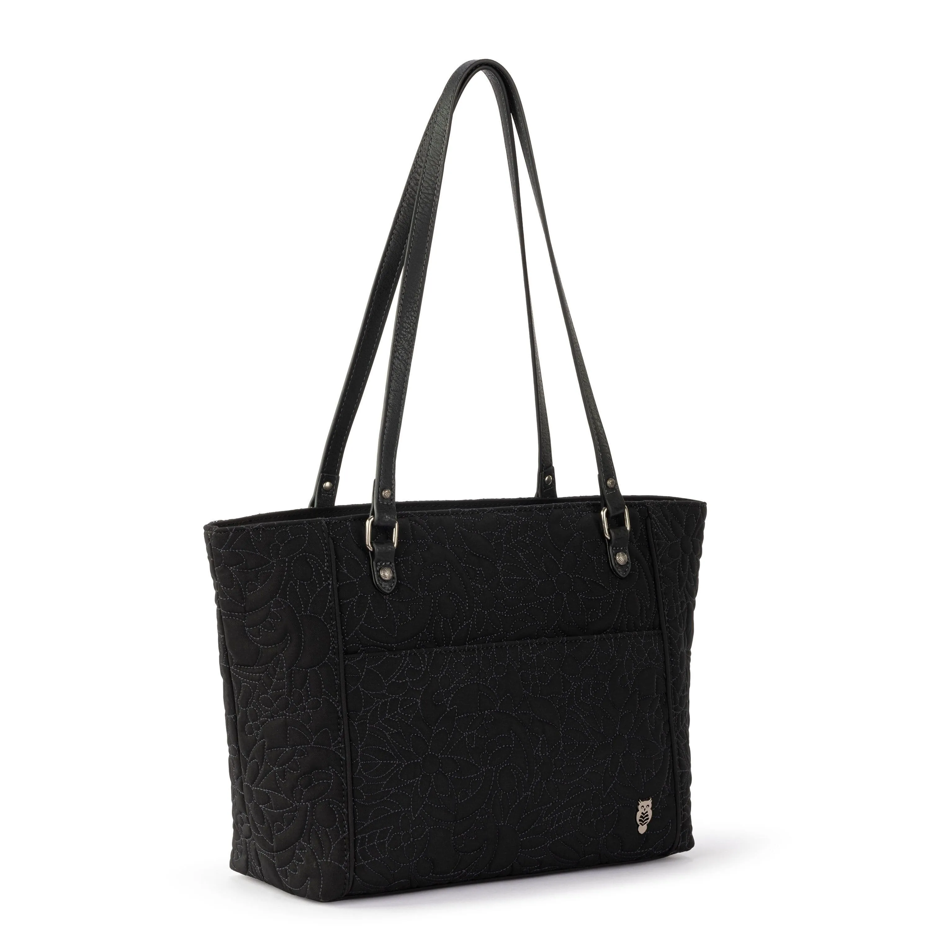 Metro Tote - EcoTwill - Black Spirit Desert Quilted