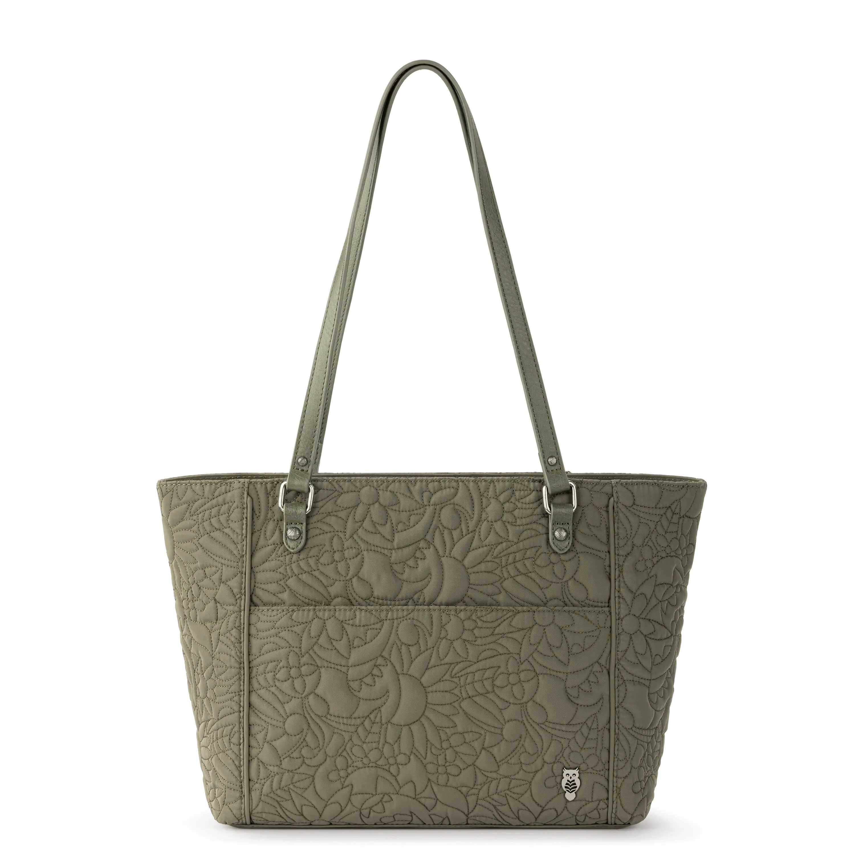 Metro Tote - EcoTwill - Olive Spirit Desert Quilted
