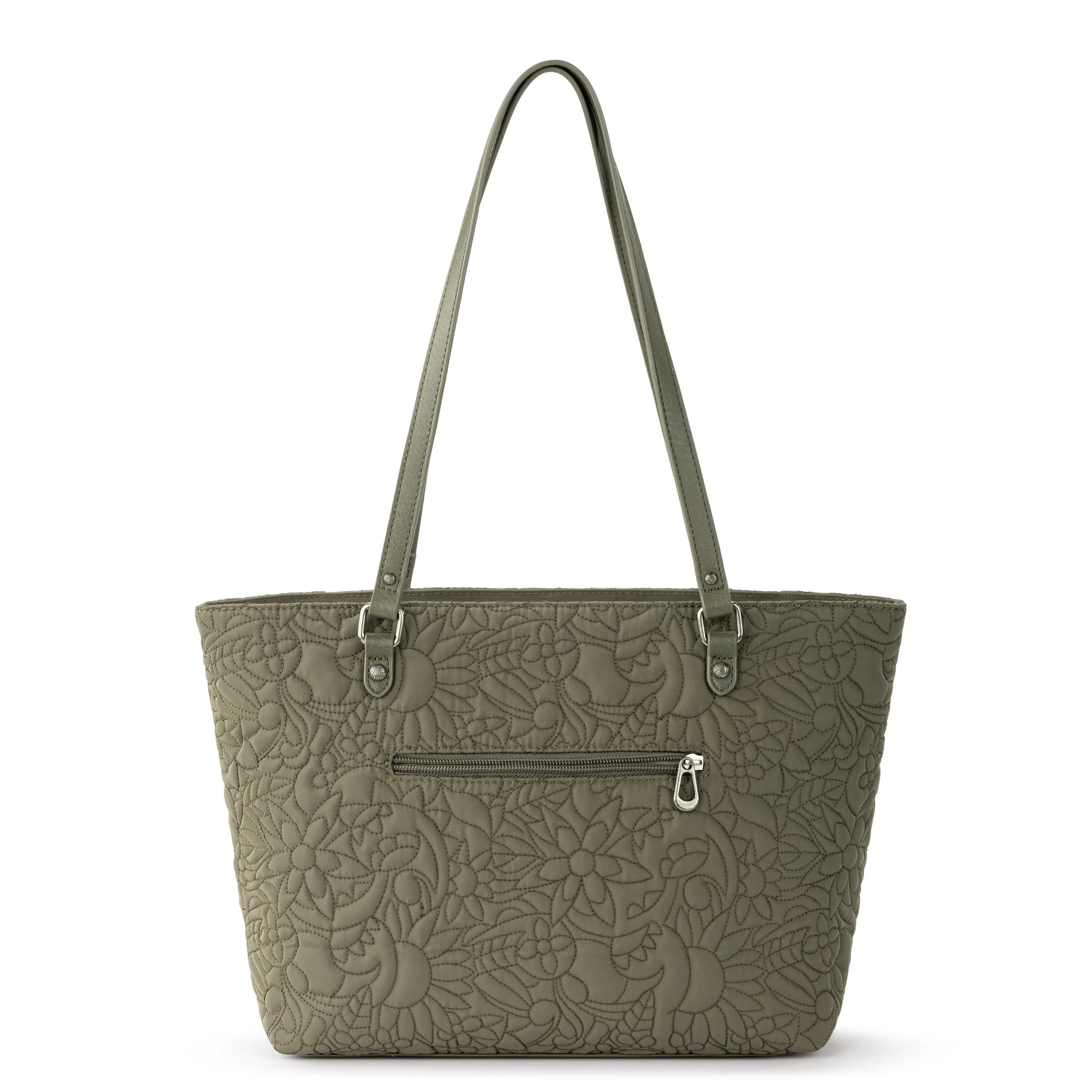Metro Tote - EcoTwill - Olive Spirit Desert Quilted