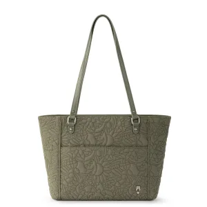 Metro Tote - EcoTwill - Olive Spirit Desert Quilted