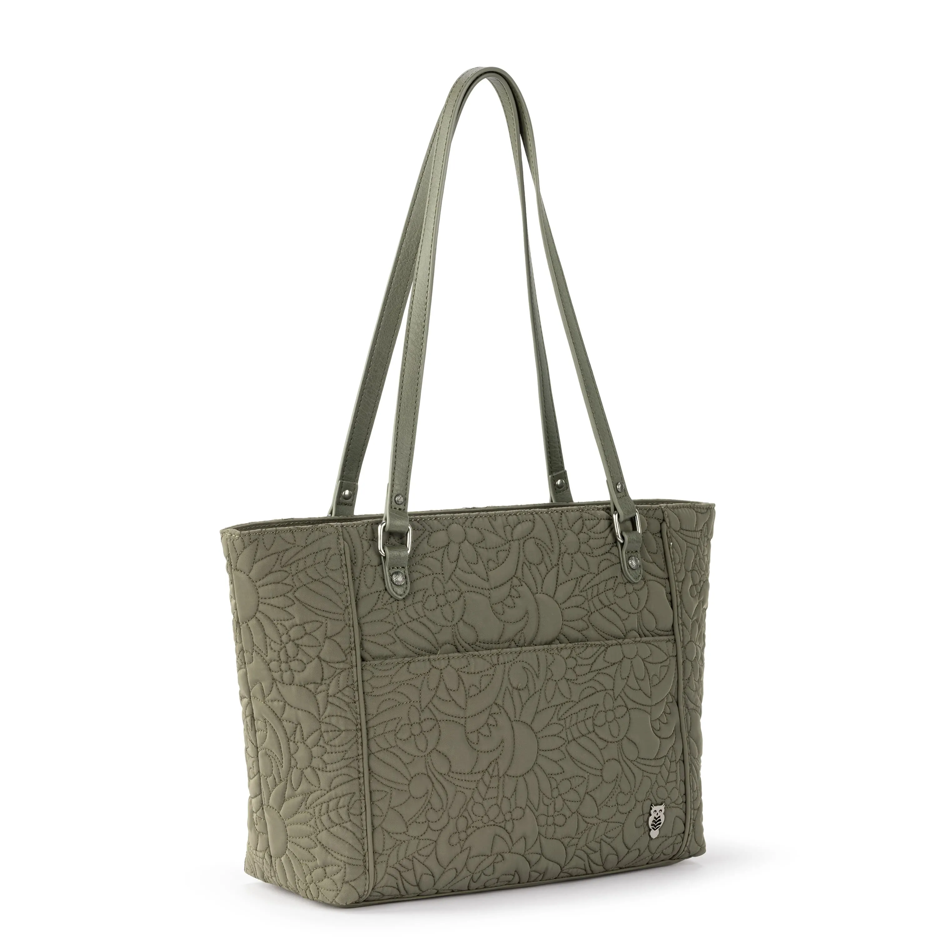 Metro Tote - EcoTwill - Olive Spirit Desert Quilted