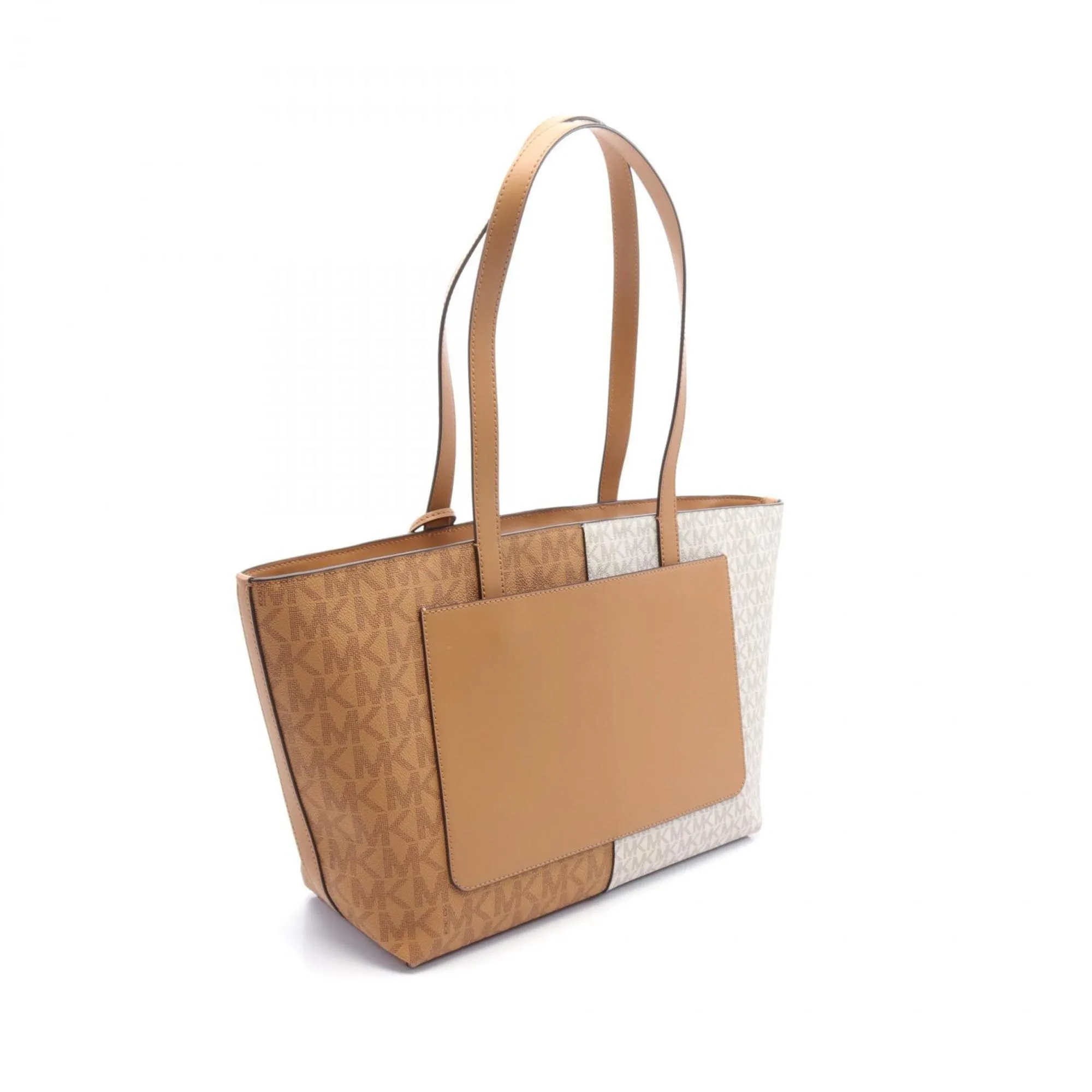 Michael Kors Jet Set Travel   Coated Canvas Tote Bag Weekend Bag