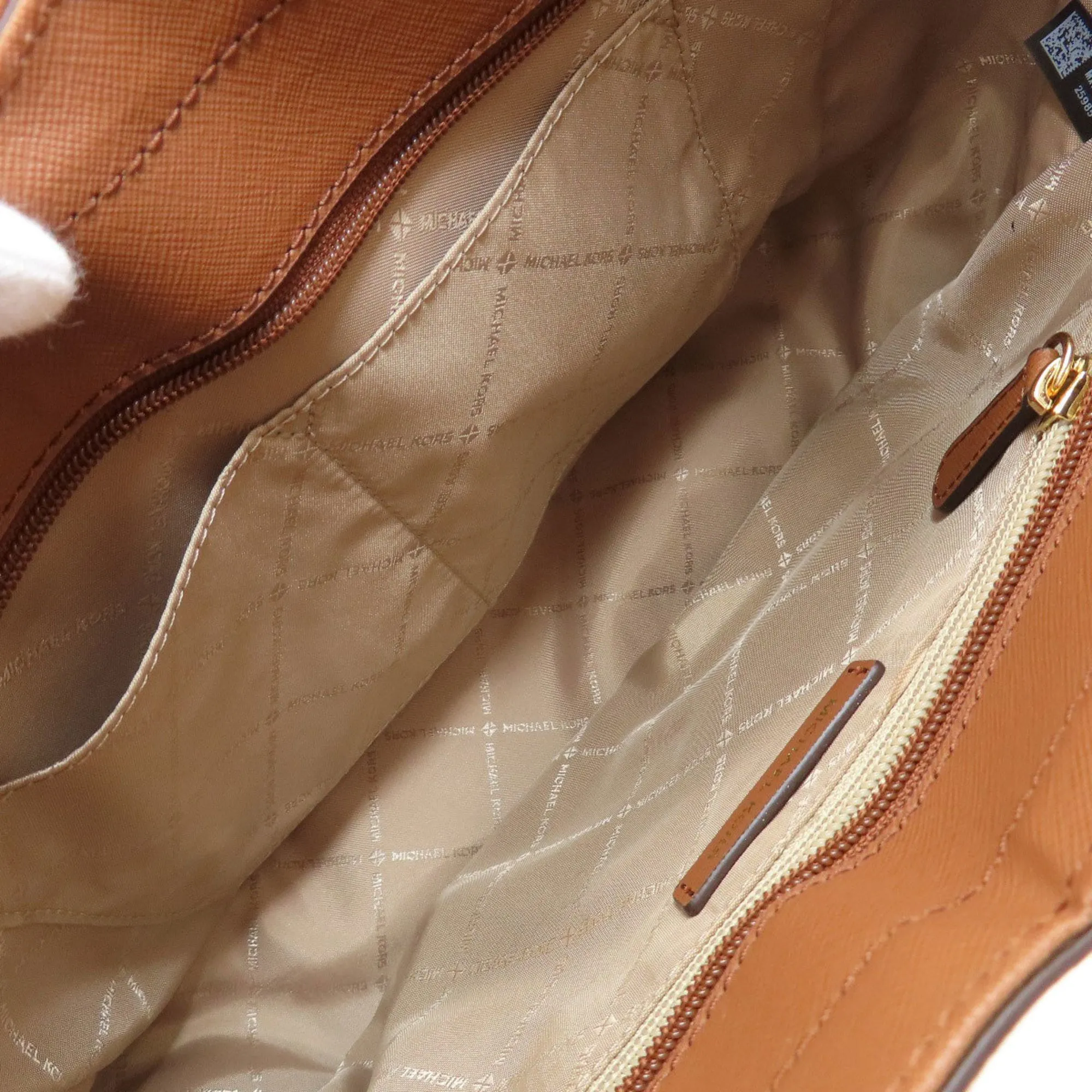 Michael Kors  Leather Coated Canvas Tote Bag (Pre-Owned)