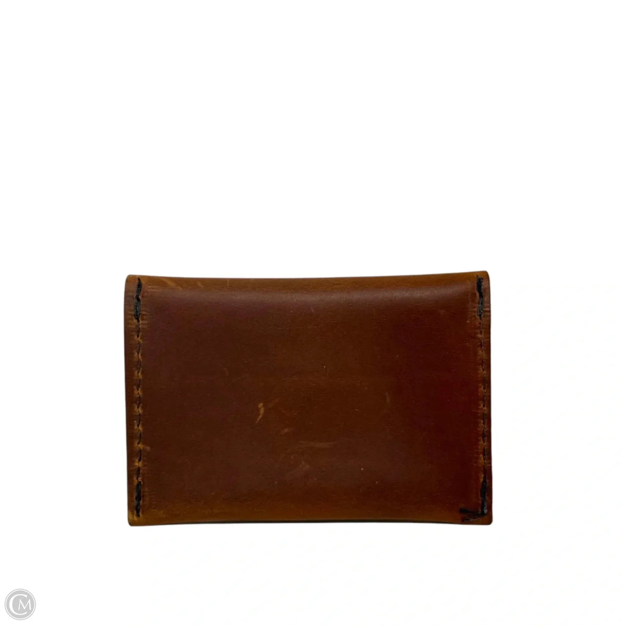 Mini Envelope  Wallet Leather By Portland Leather Co. In Cognac, Size: Medium