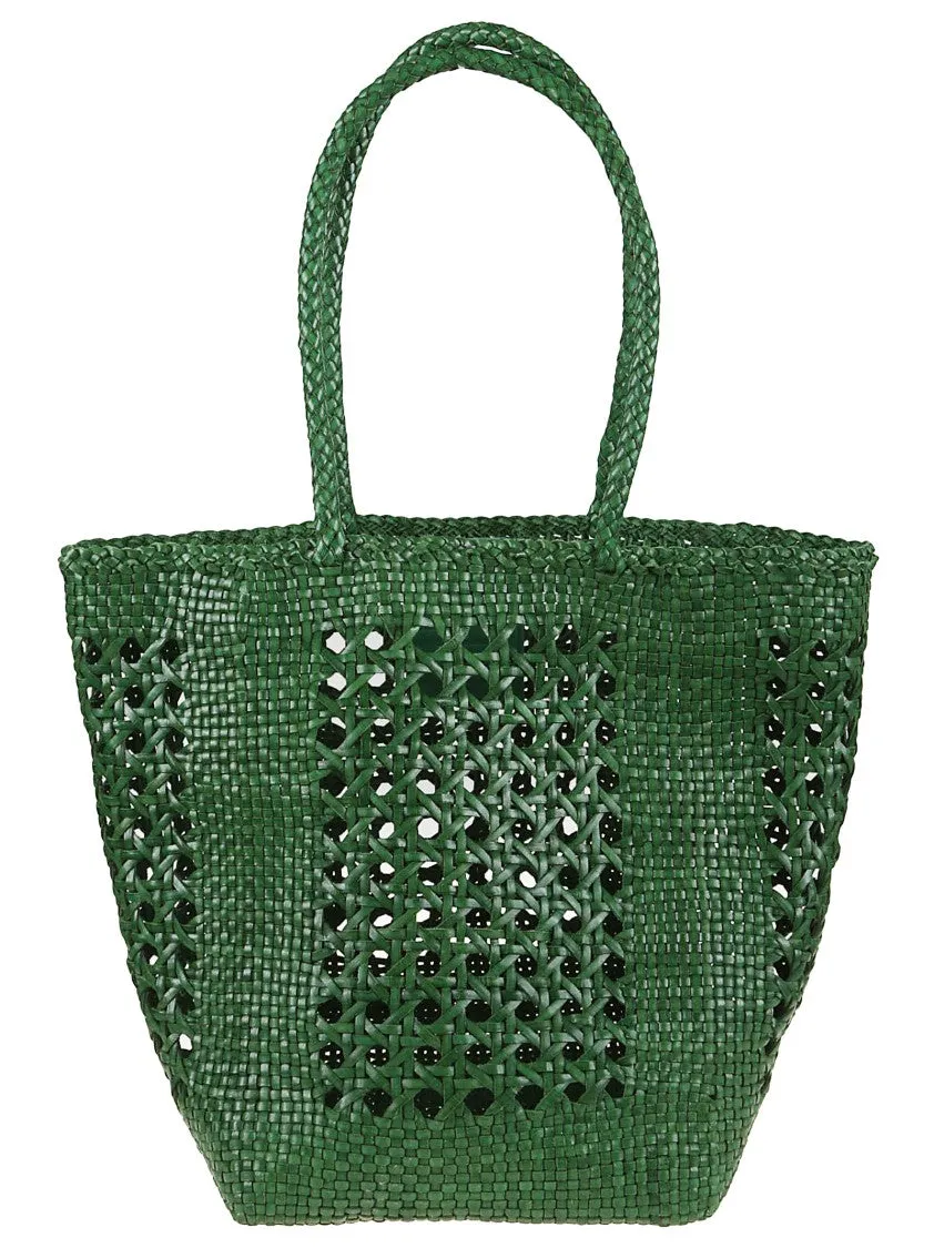 Open Cannage Weave Basket