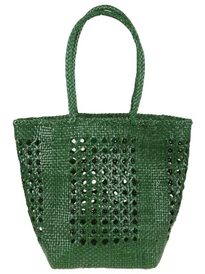 Open Cannage Weave Basket