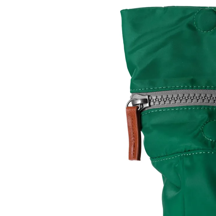 Ori London - Medium Canfield B Backpack, Emerald Recycled Nylon