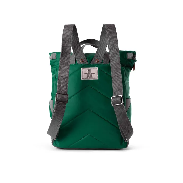 Ori London - Medium Canfield B Backpack, Emerald Recycled Nylon