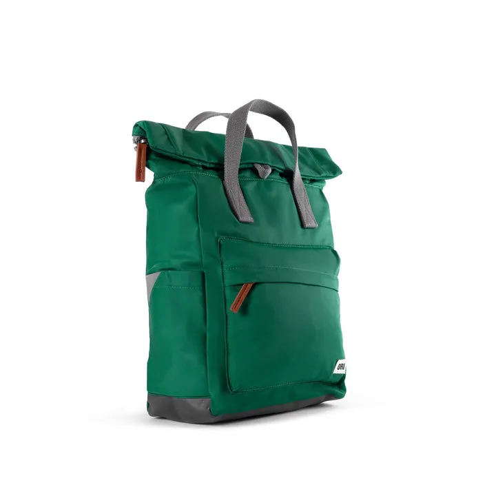 Ori London - Medium Canfield B Backpack, Emerald Recycled Nylon